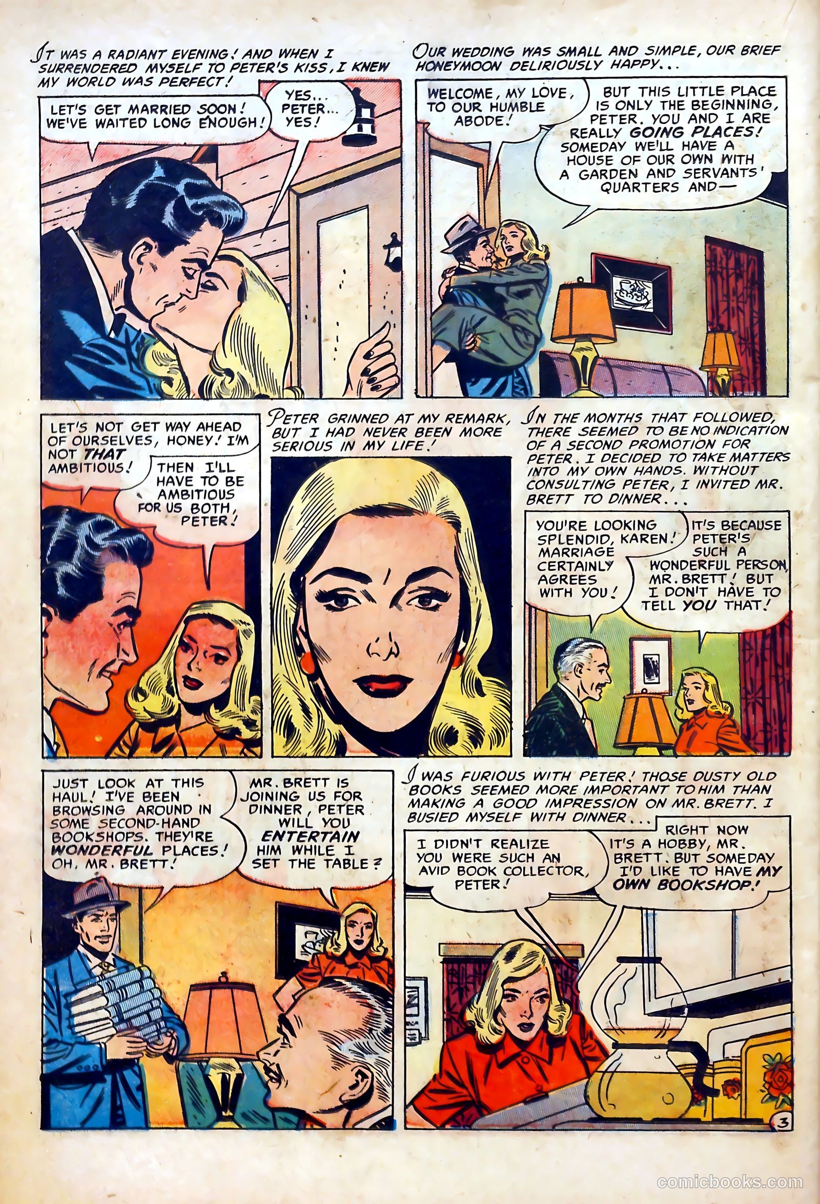 Romantic Marriage #14 (1952) — page 23 of 37