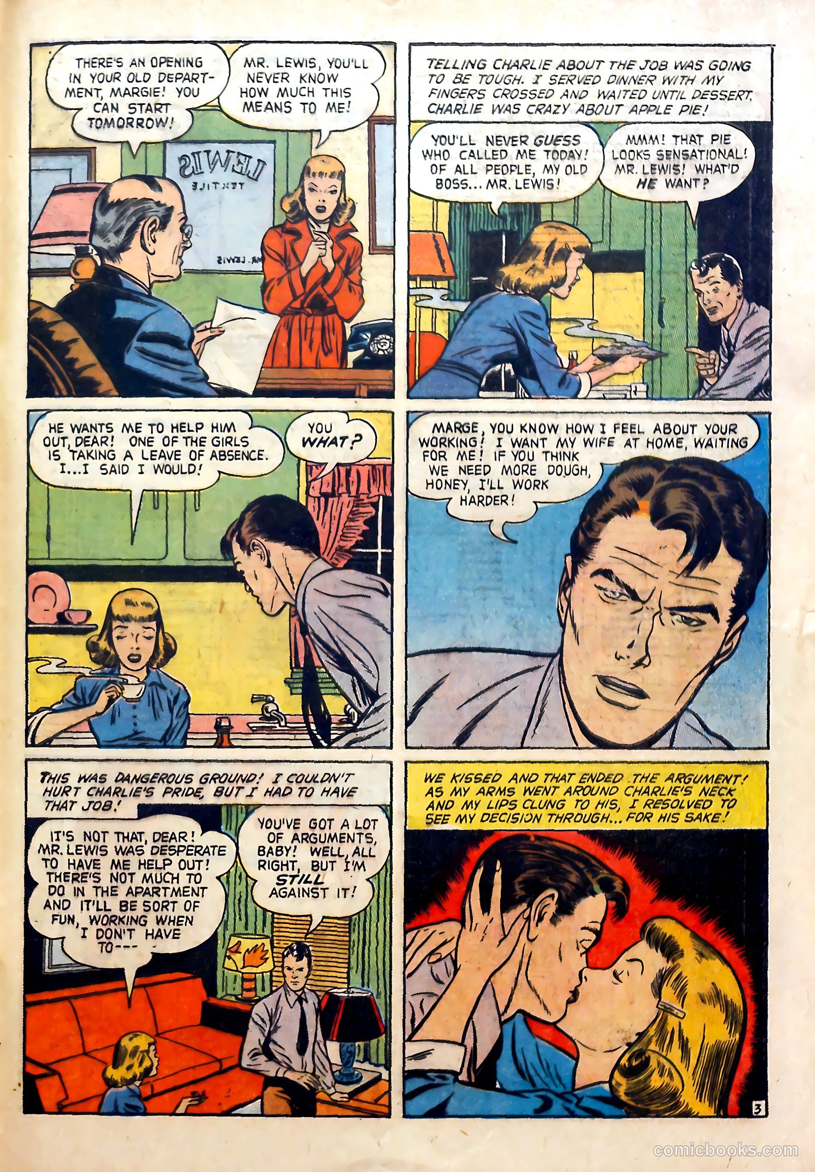 Romantic Marriage #15 (1952) — page 29 of 36