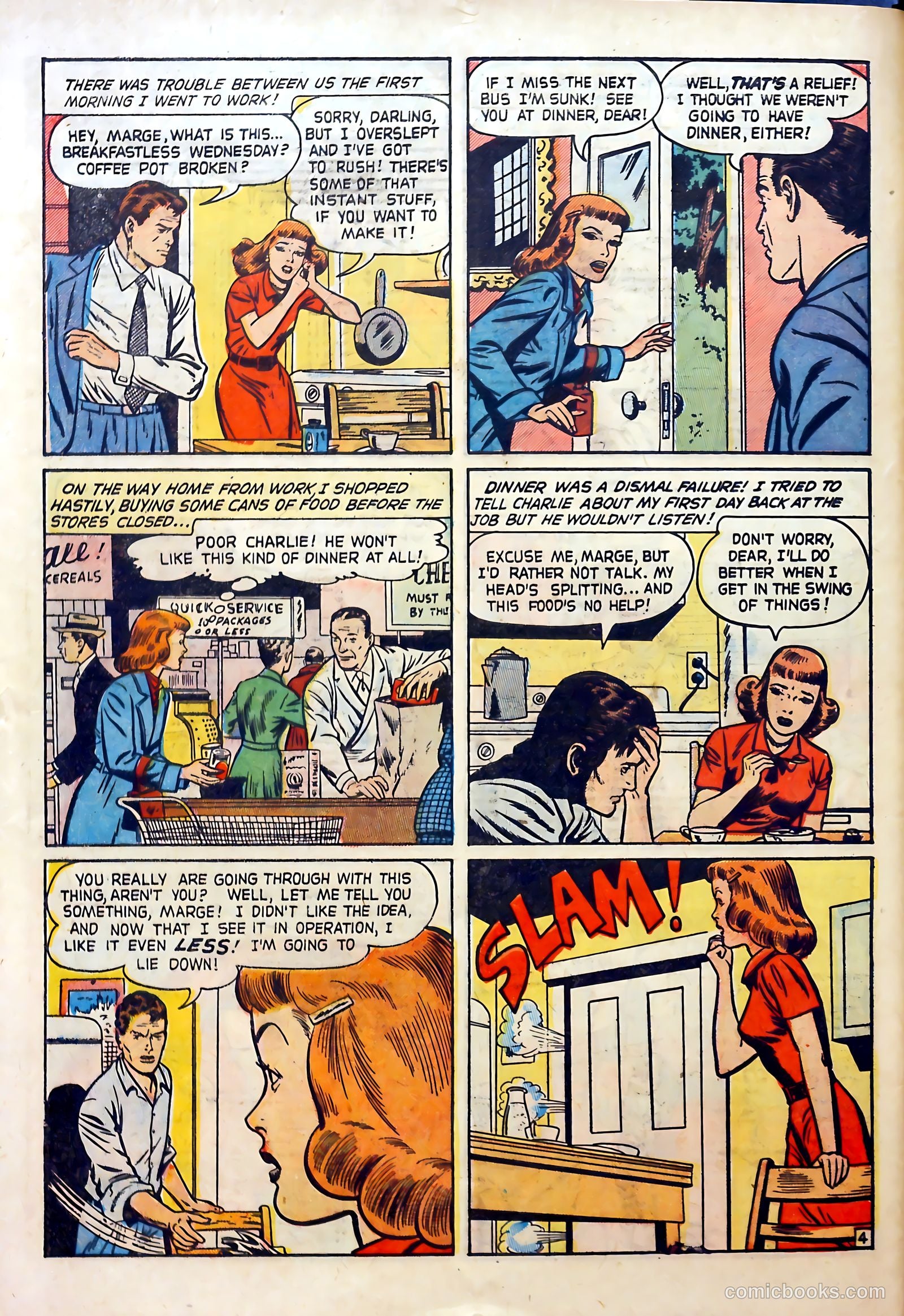 Romantic Marriage #15 (1952) — page 30 of 36