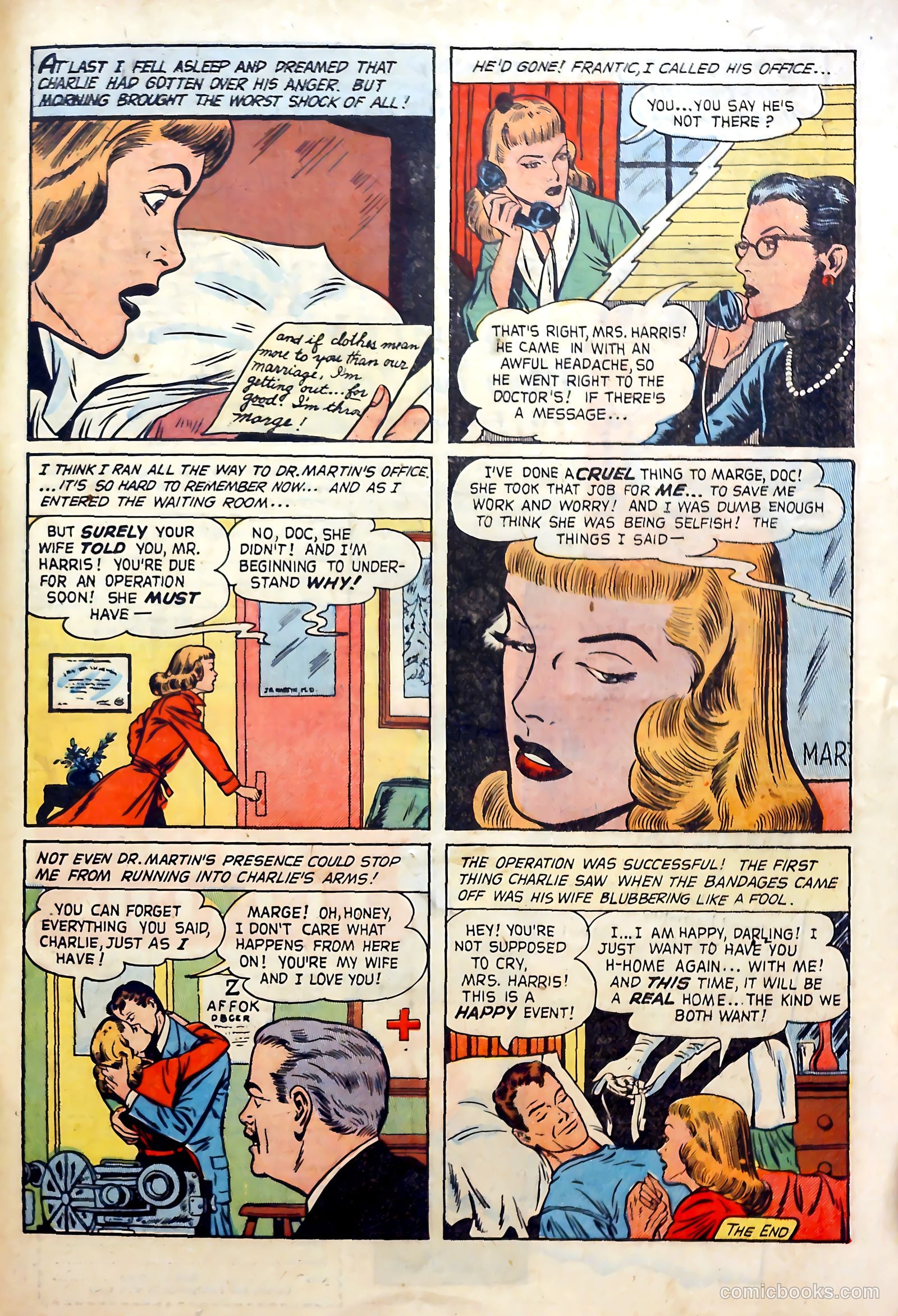 Romantic Marriage #15 (1952) — page 33 of 36