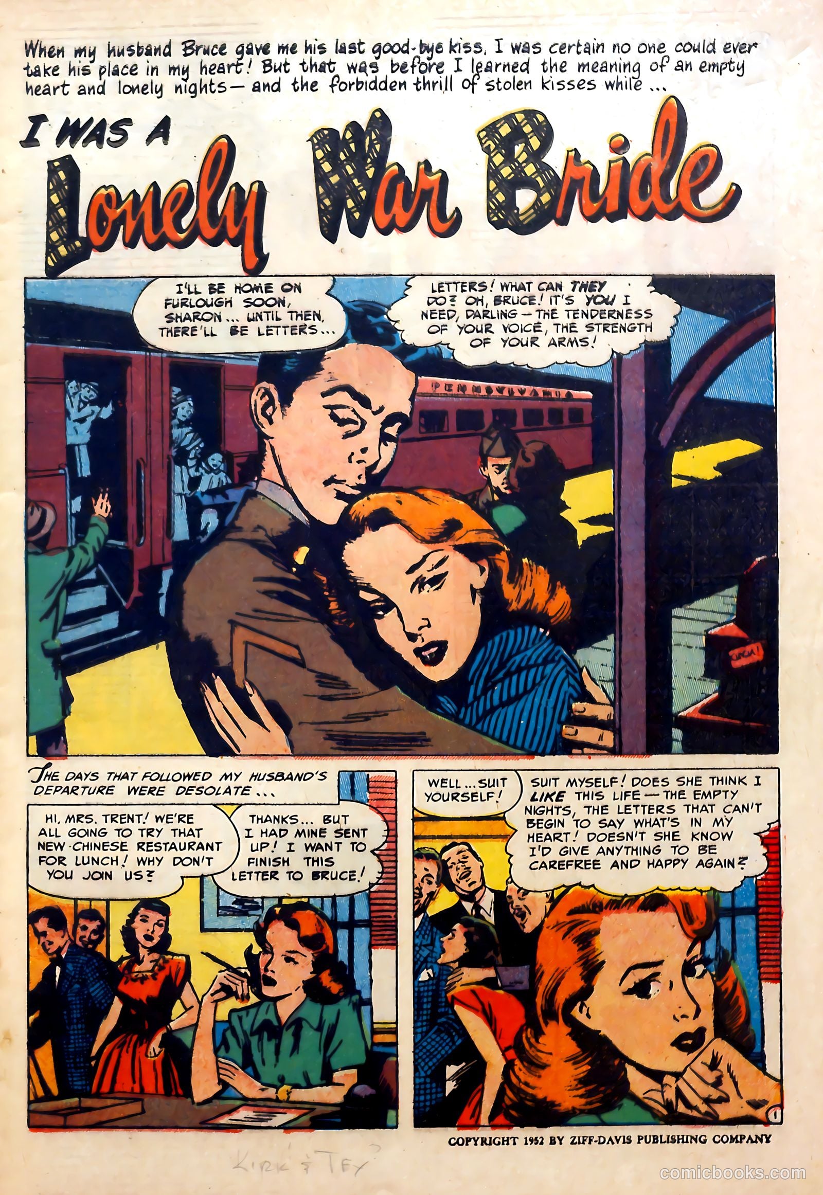 Romantic Marriage #15 (1952) — page 3 of 36