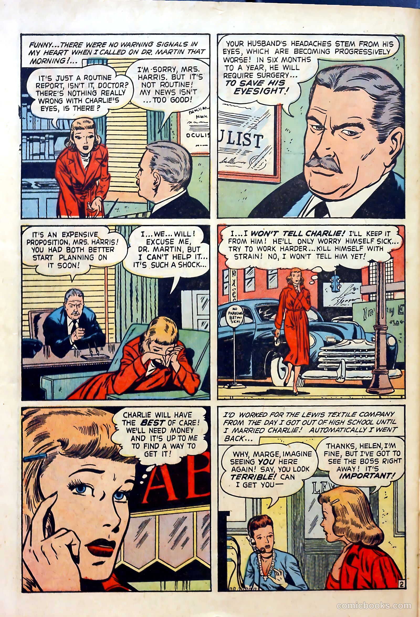 Romantic Marriage #15 (1952) — page 28 of 36
