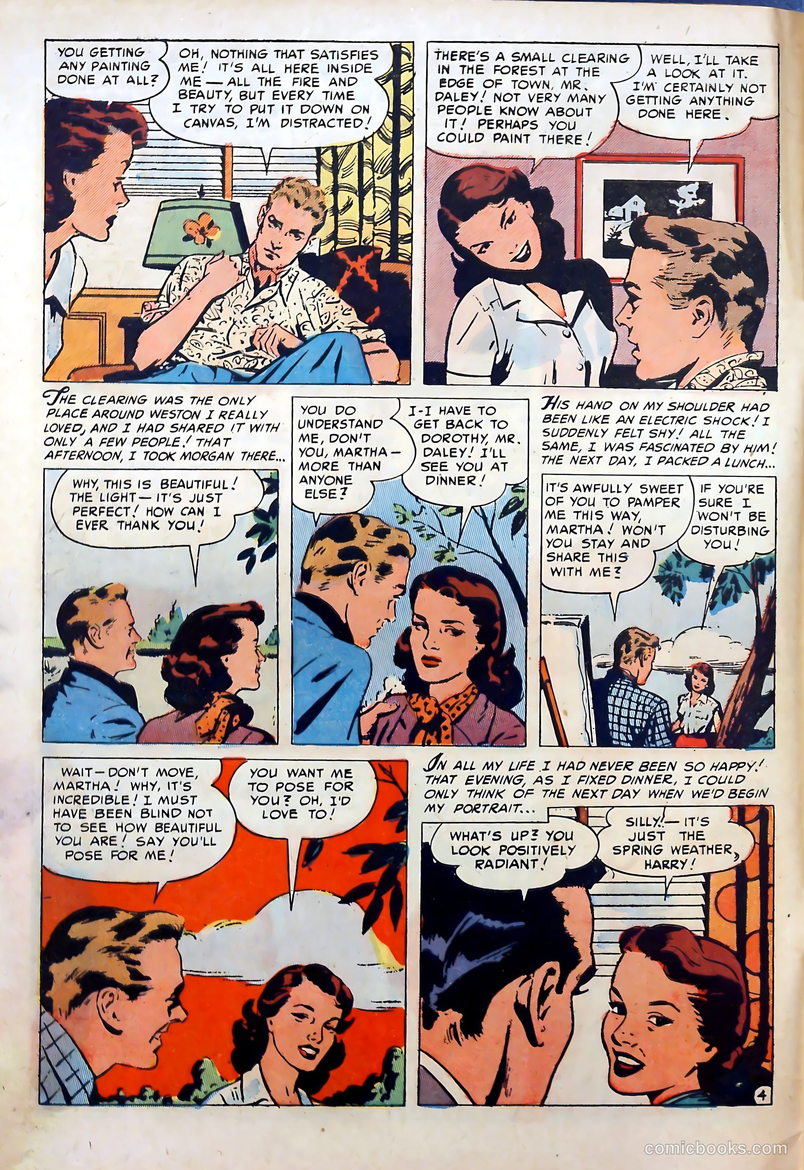 Romantic Marriage #16 (1952) — page 6 of 36