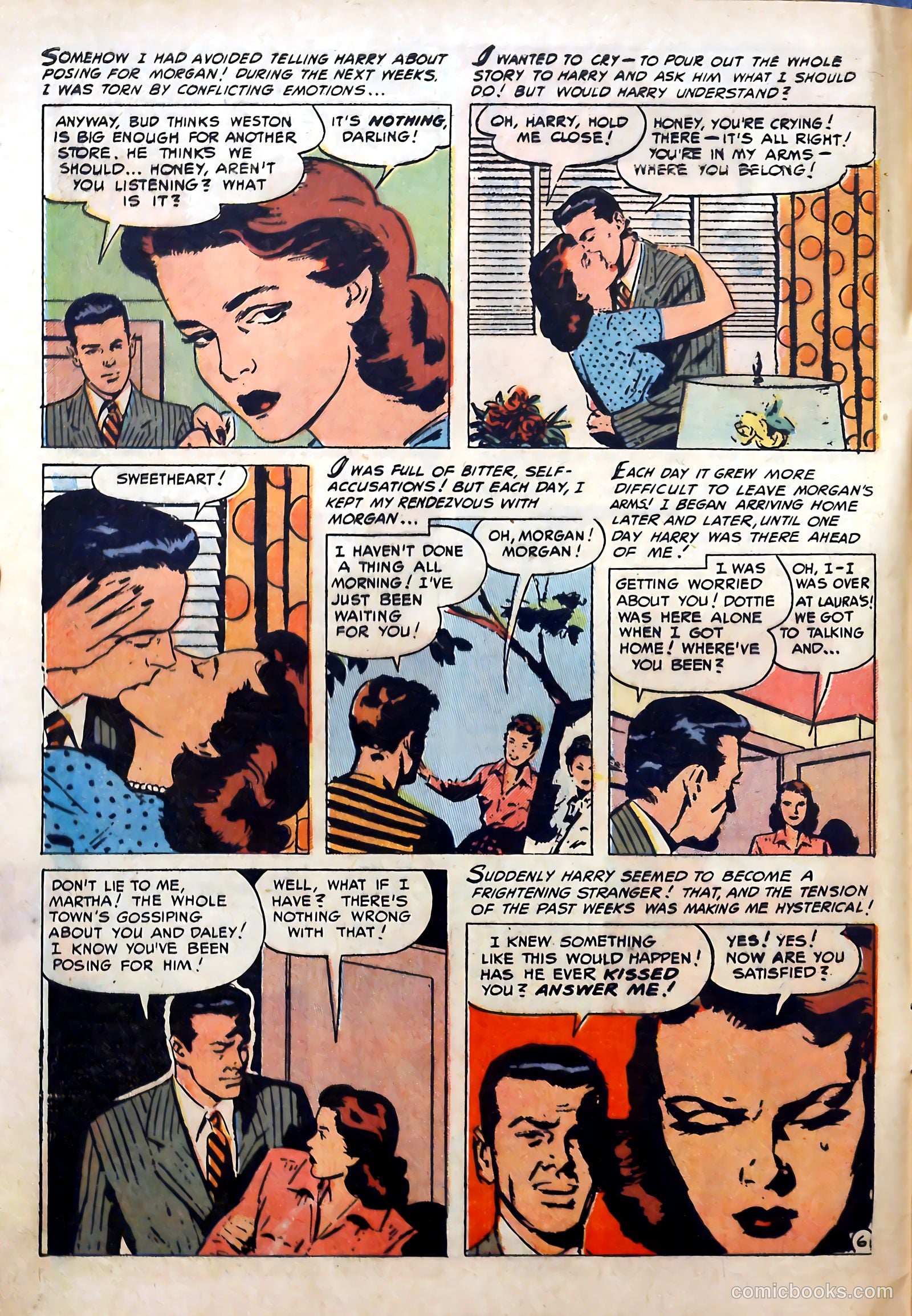 Romantic Marriage #16 (1952) — page 8 of 36