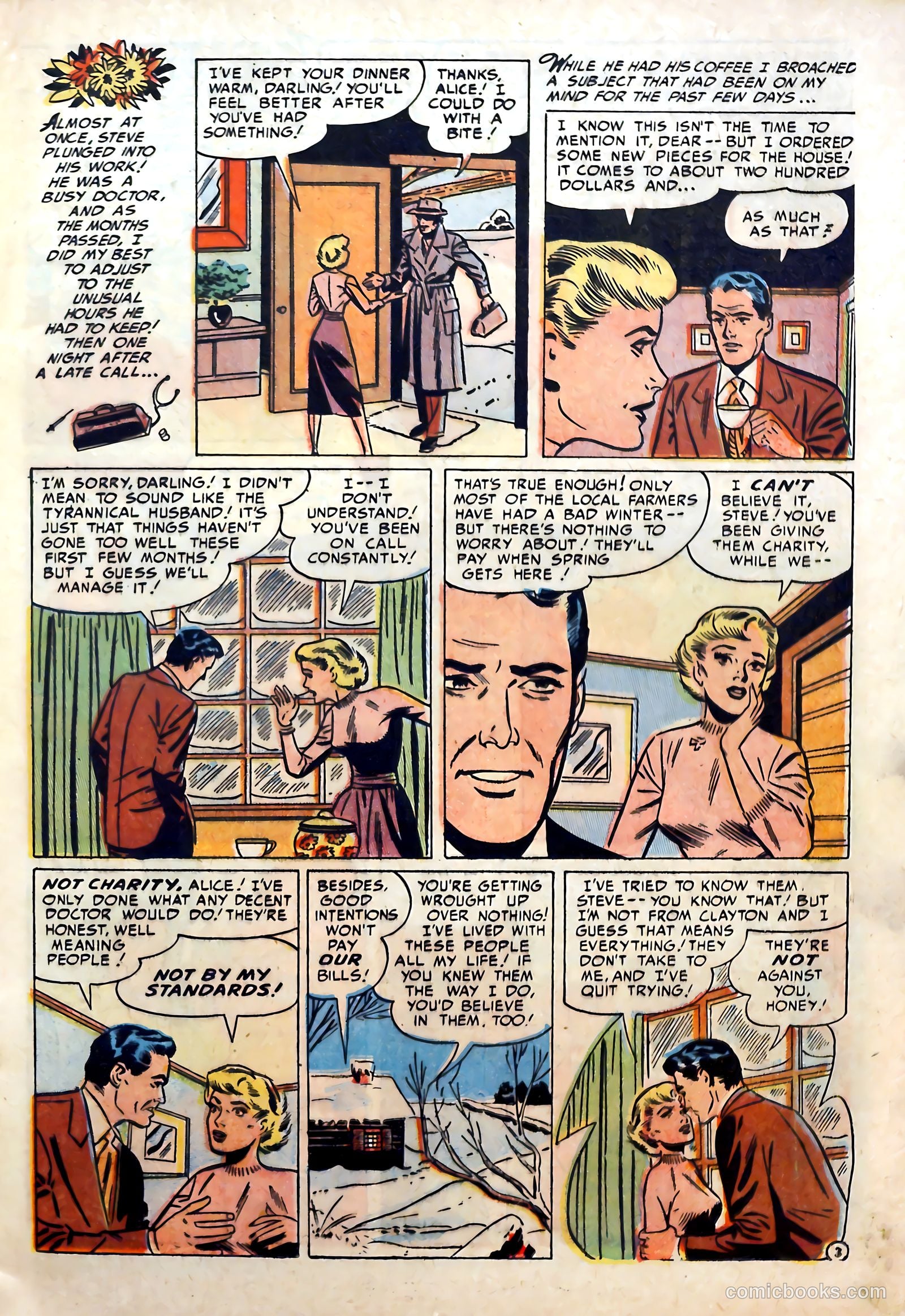 Romantic Marriage #16 (1952) — page 13 of 36
