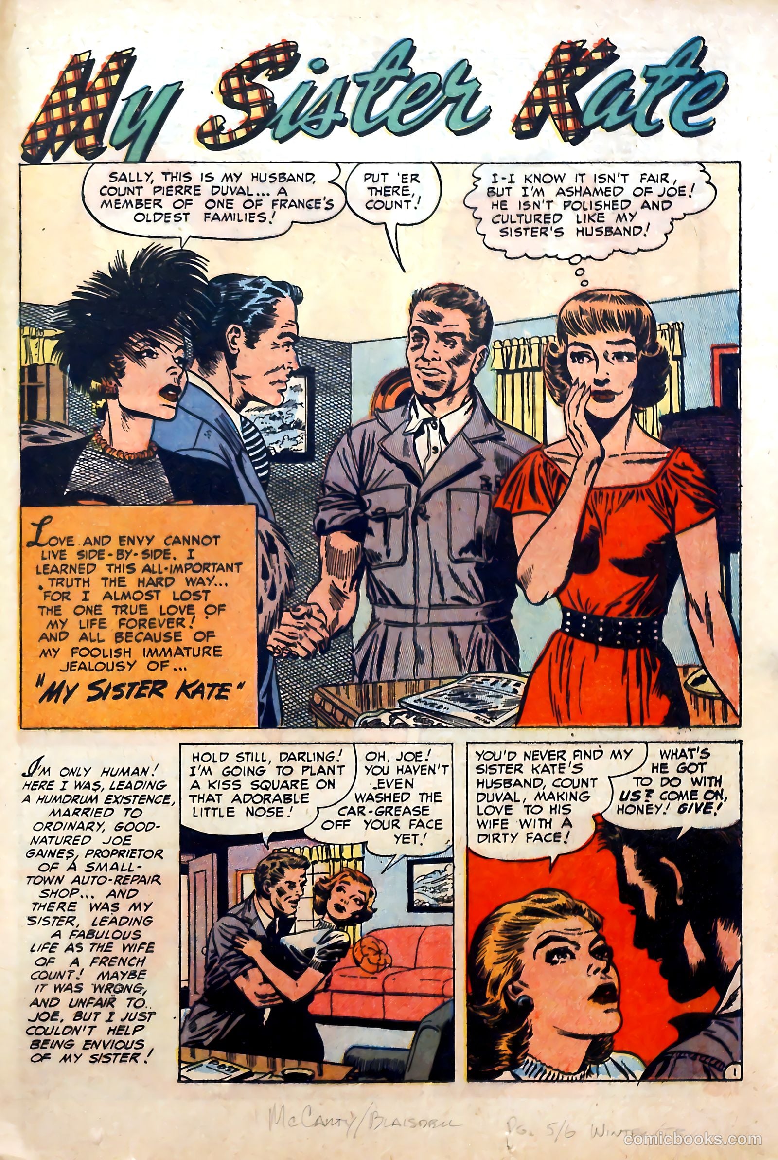 Romantic Marriage #16 (1952) — page 21 of 36