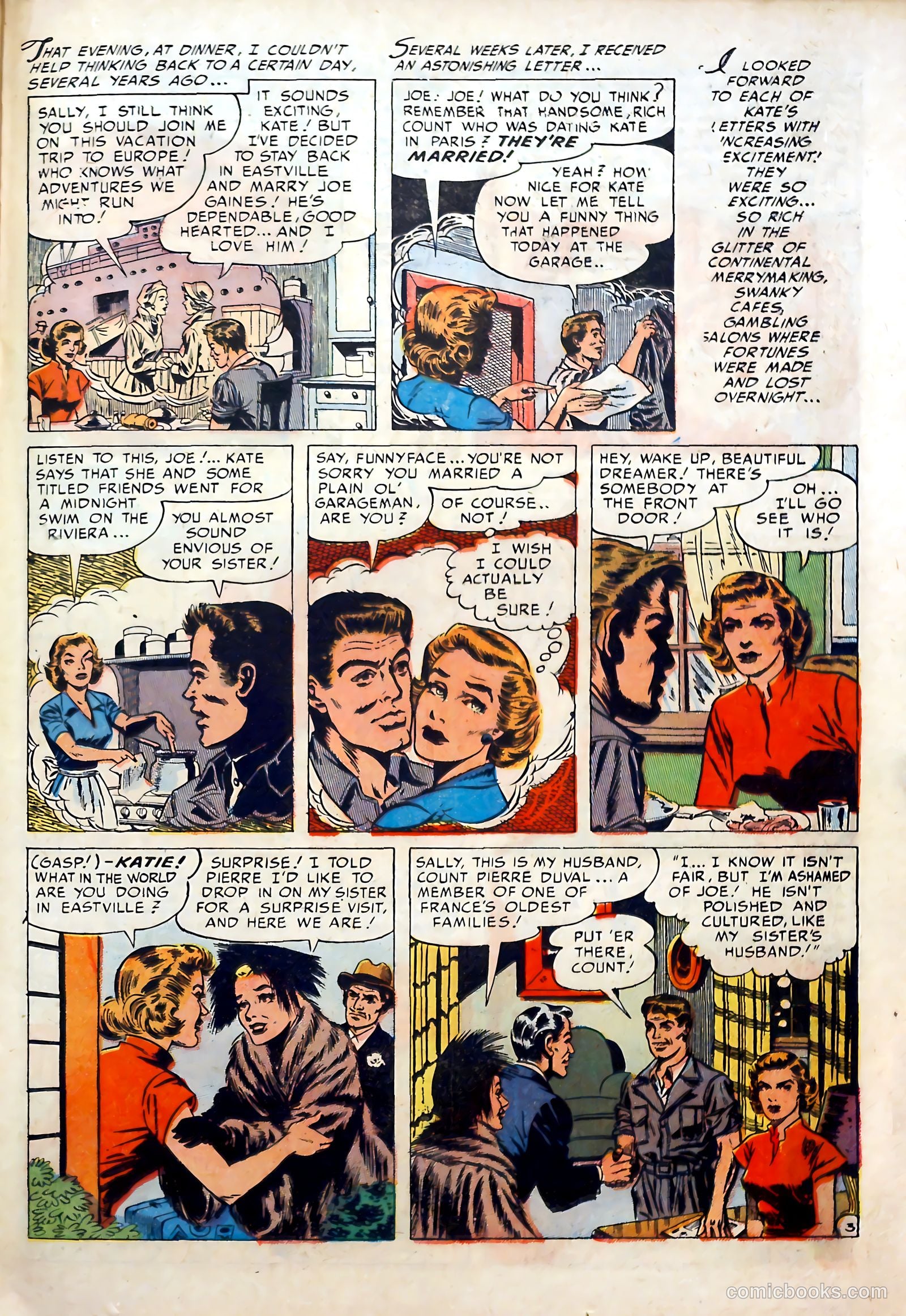 Romantic Marriage #16 (1952) — page 23 of 36