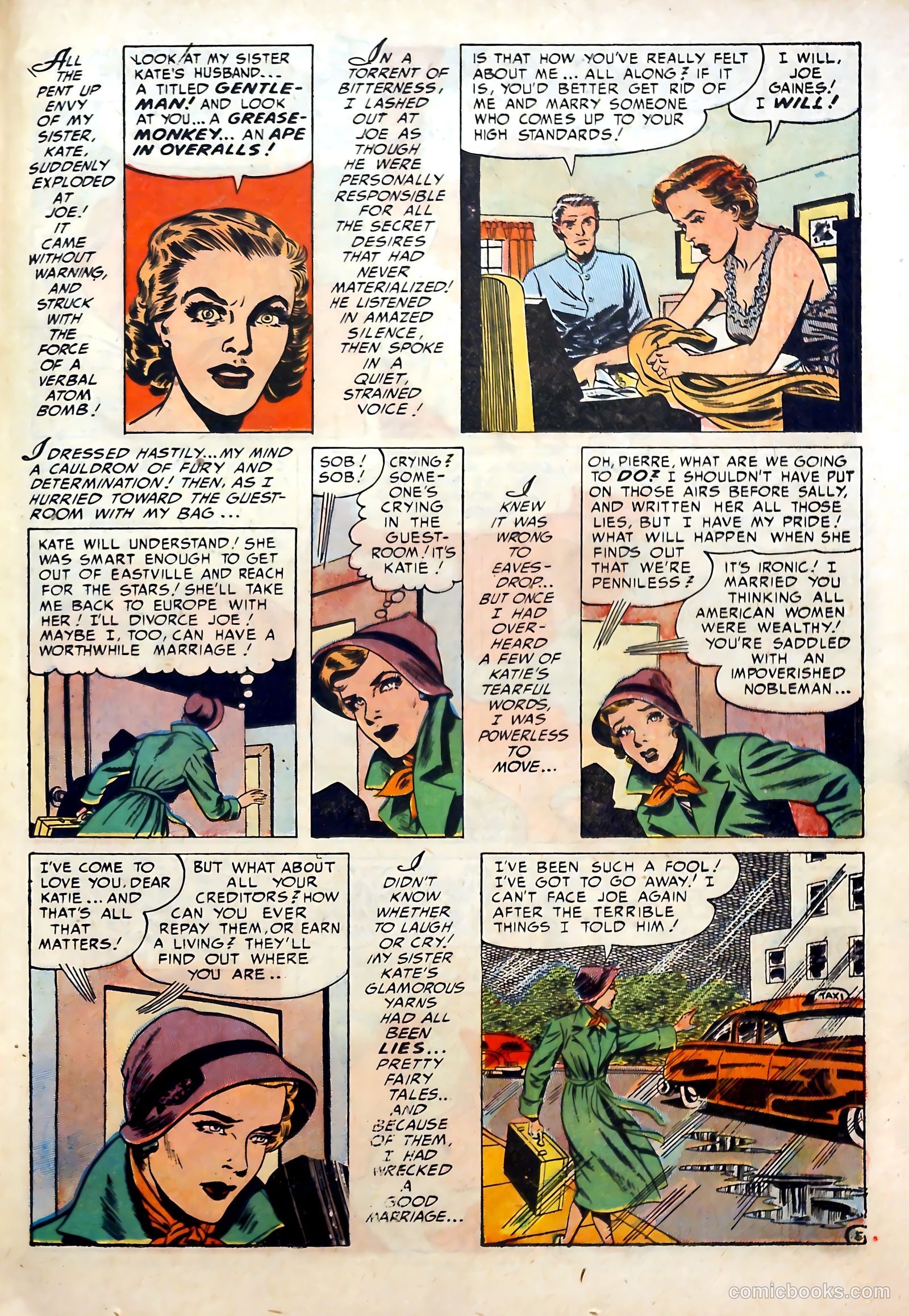 Romantic Marriage #16 (1952) — page 25 of 36