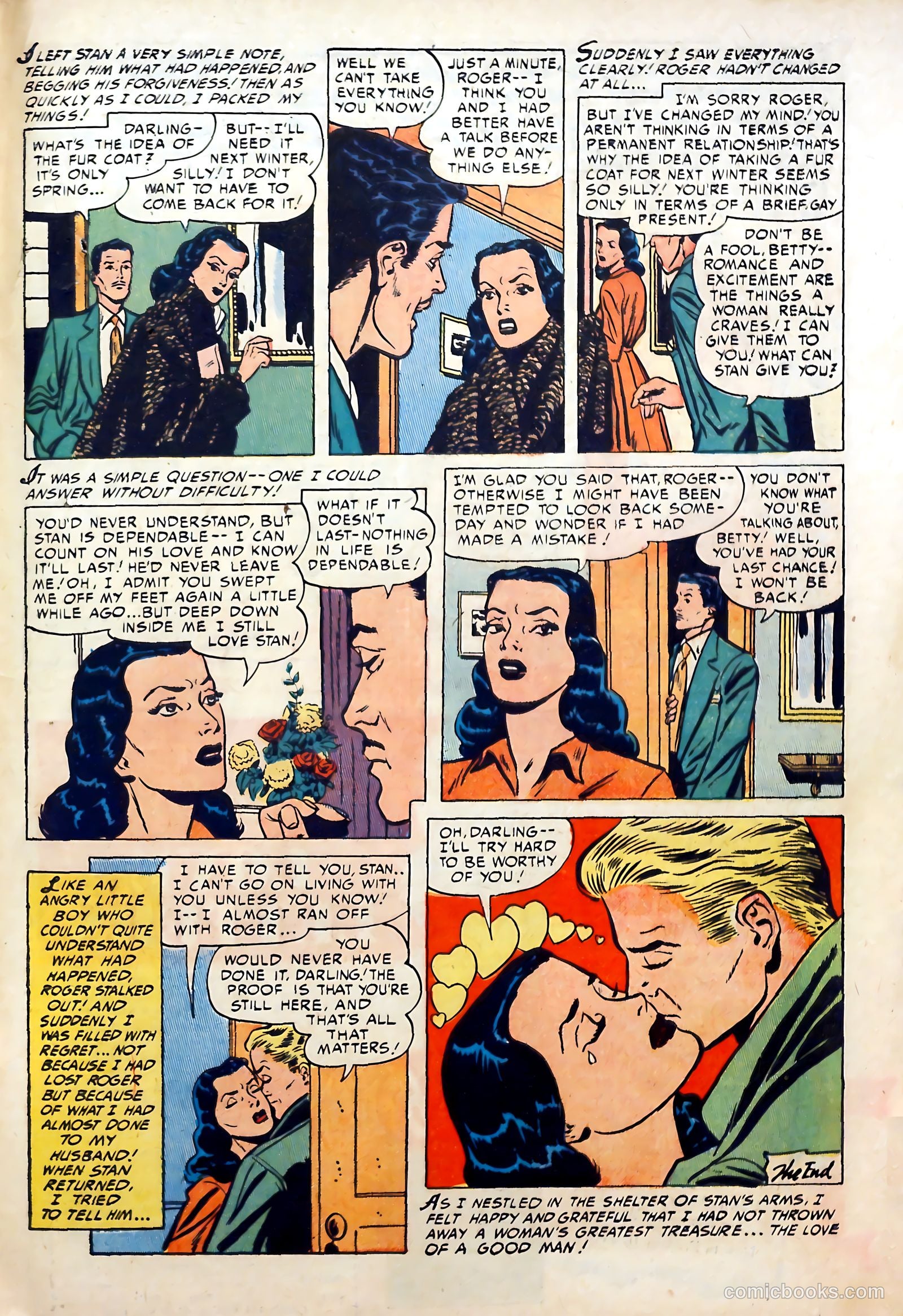 Romantic Marriage #16 (1952) — page 33 of 36