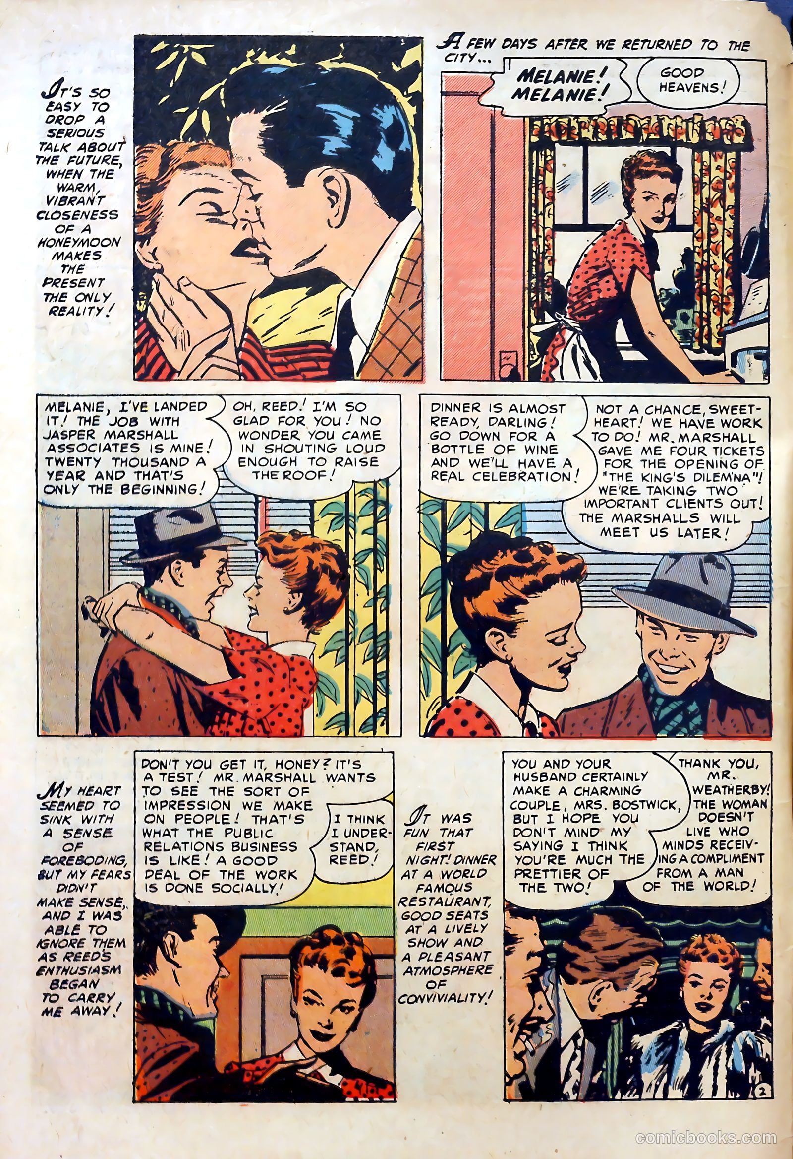 Romantic Marriage #17 (1952) — page 4 of 52
