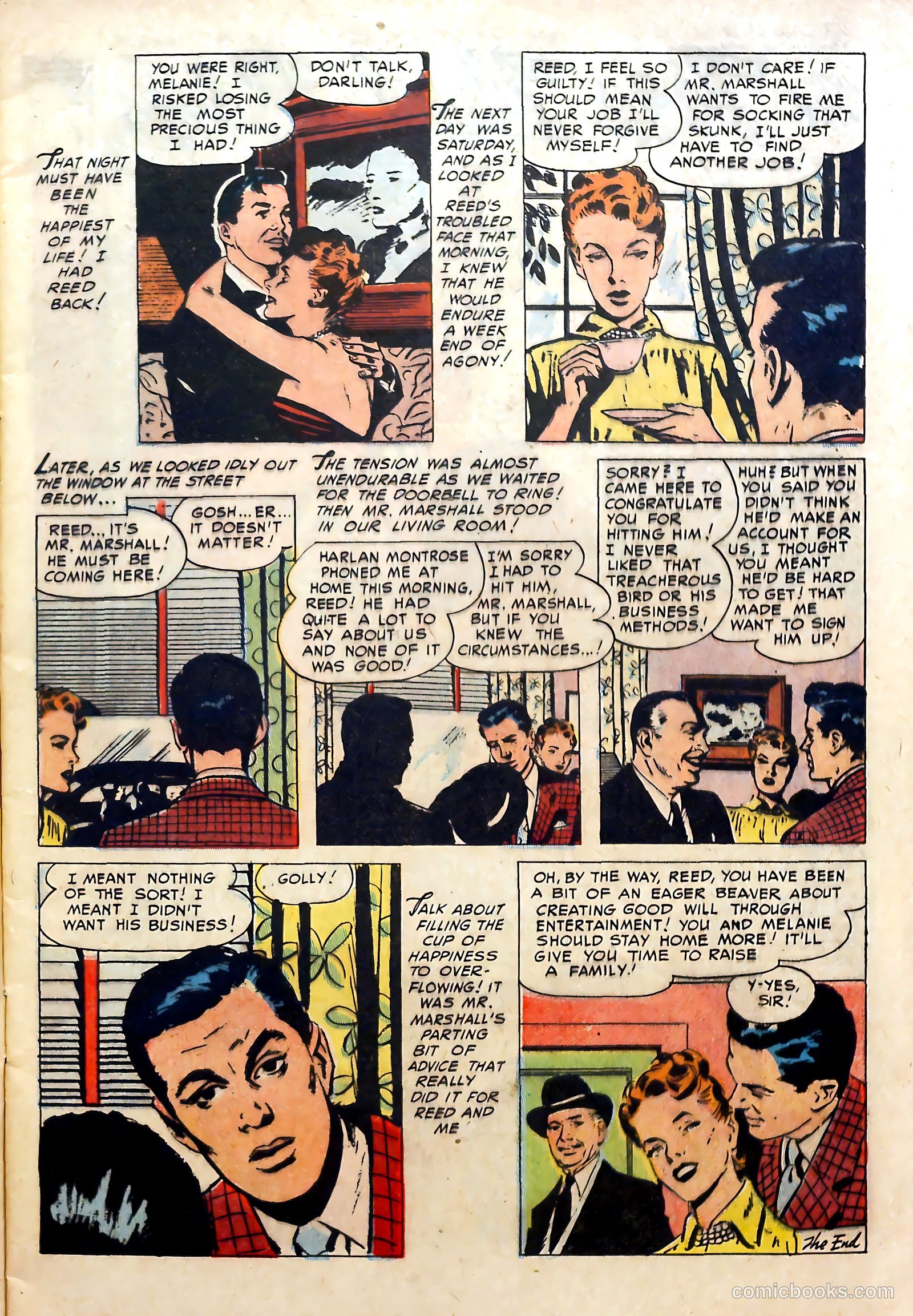 Romantic Marriage #17 (1952) — page 9 of 52
