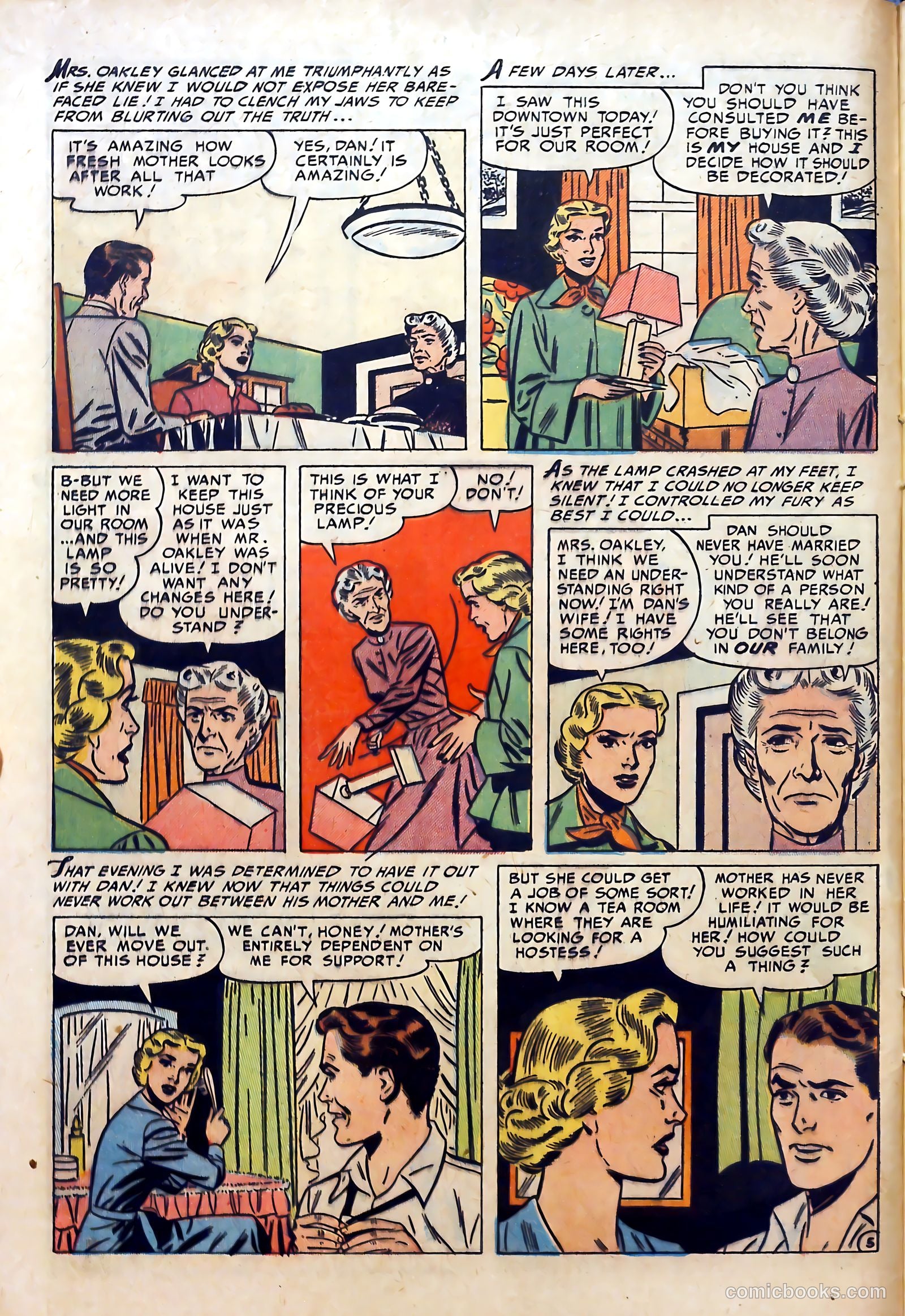 Romantic Marriage #17 (1952) — page 14 of 52