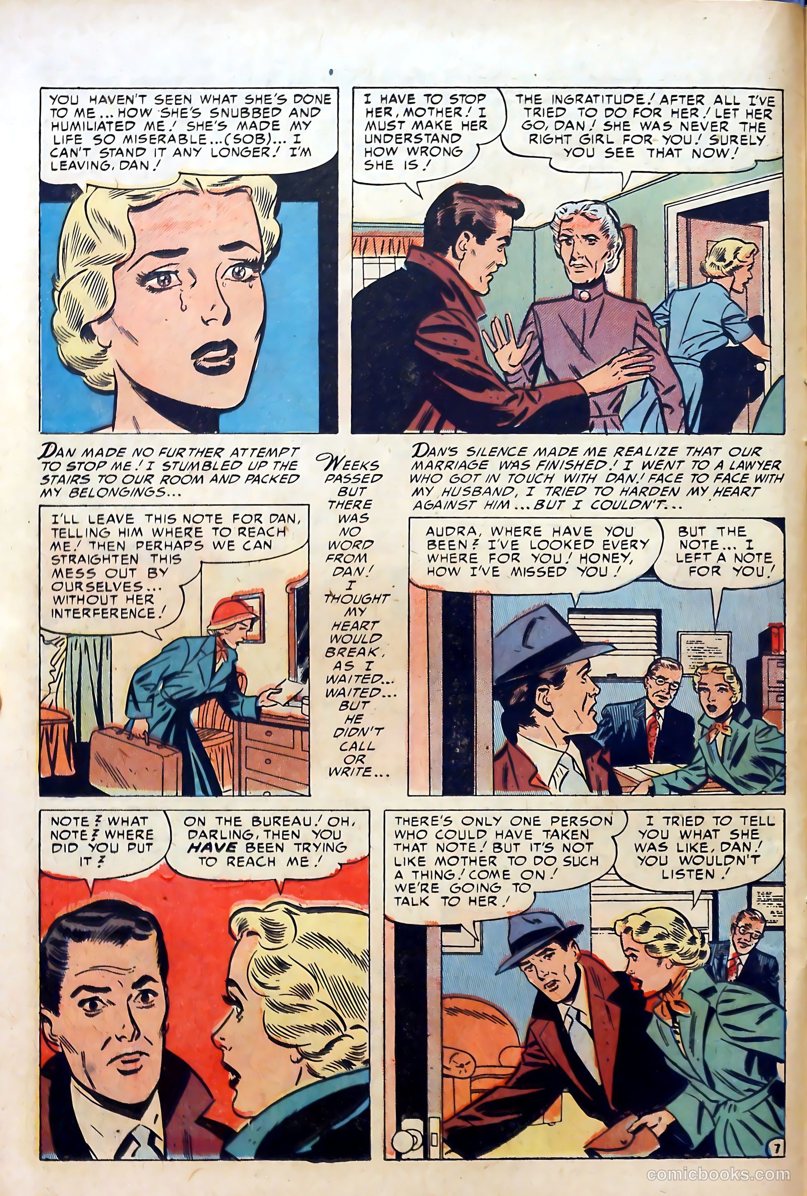 Romantic Marriage #17 (1952) — page 16 of 52