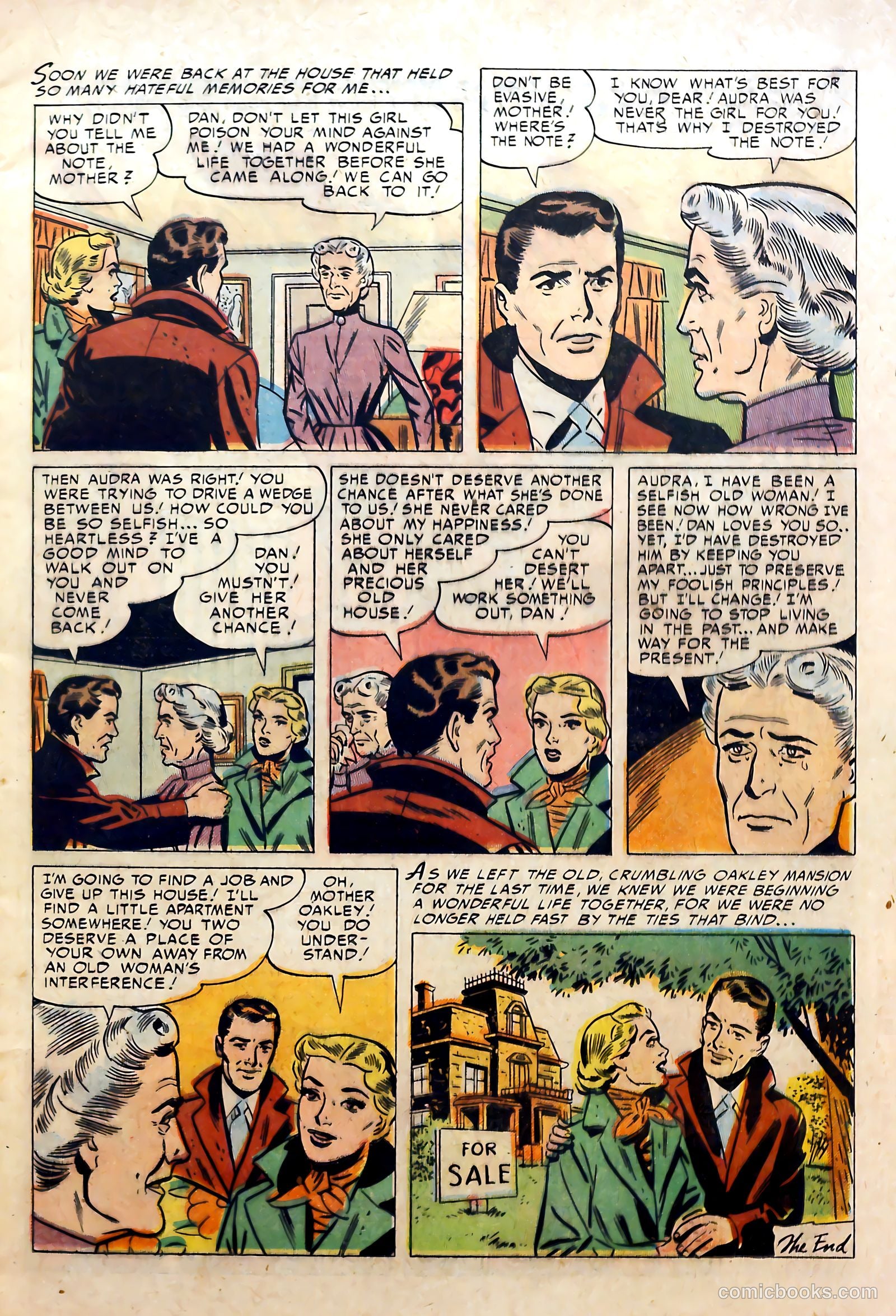 Romantic Marriage #17 (1952) — page 17 of 52