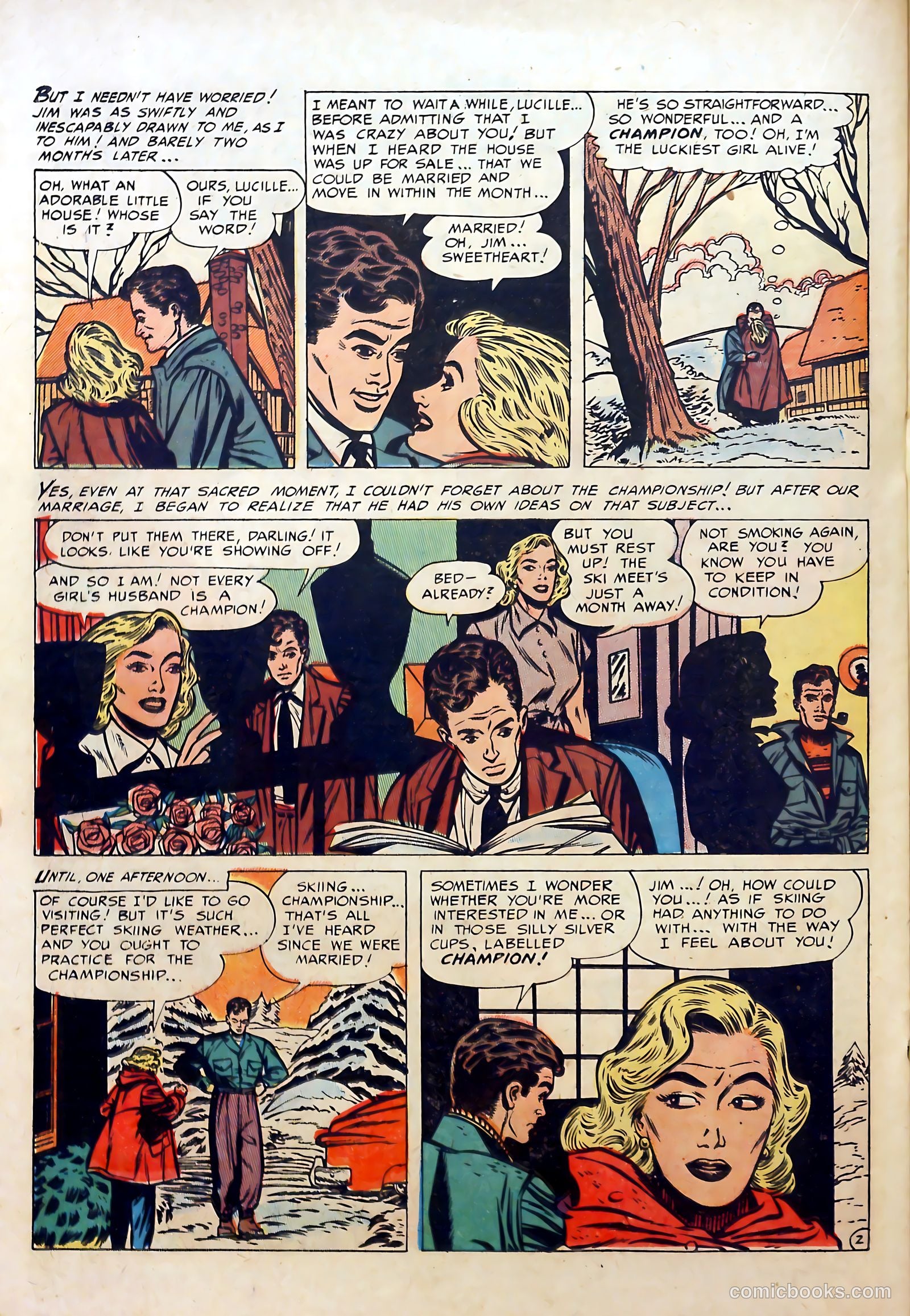 Romantic Marriage #17 (1952) — page 28 of 52