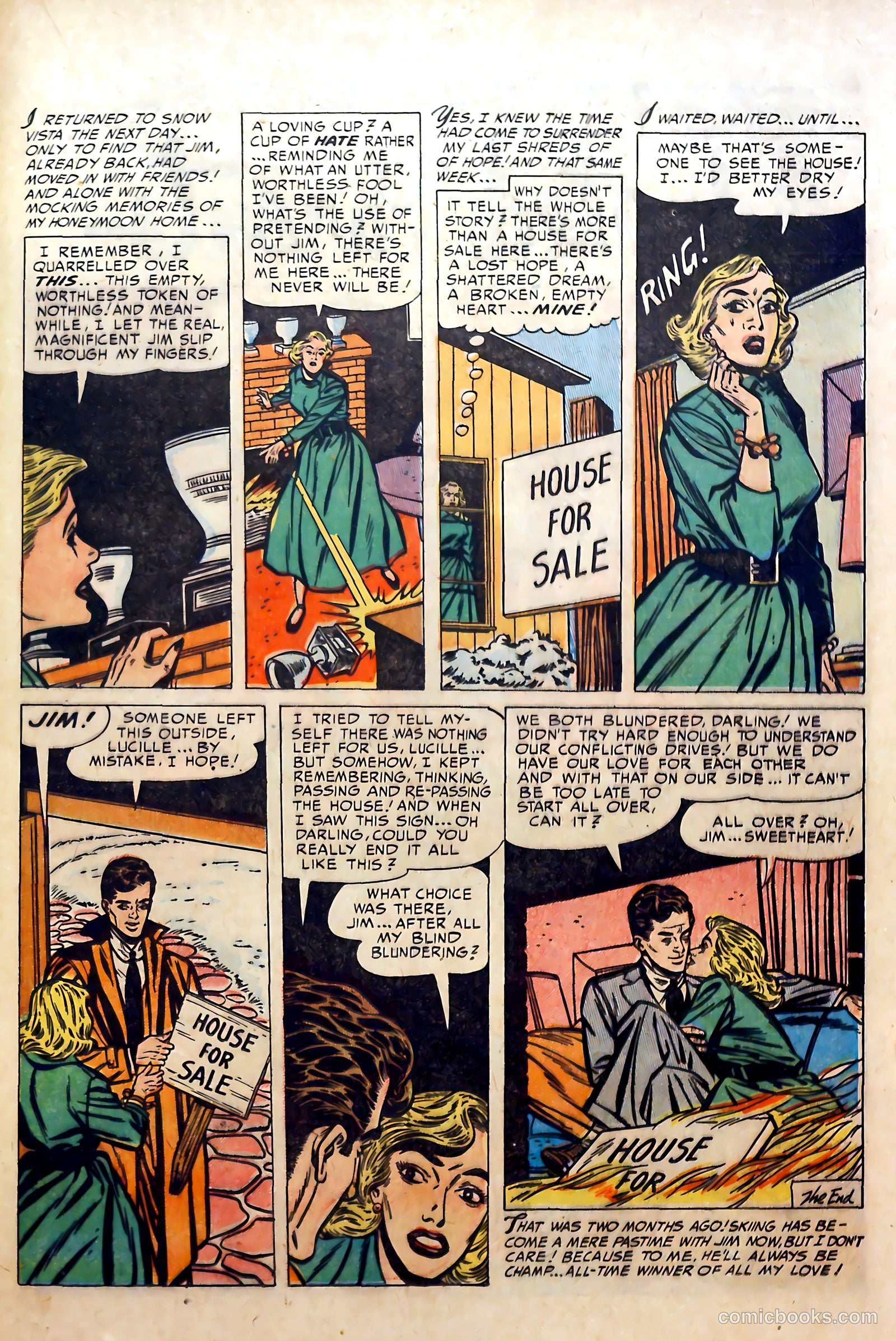 Romantic Marriage #17 (1952) — page 33 of 52