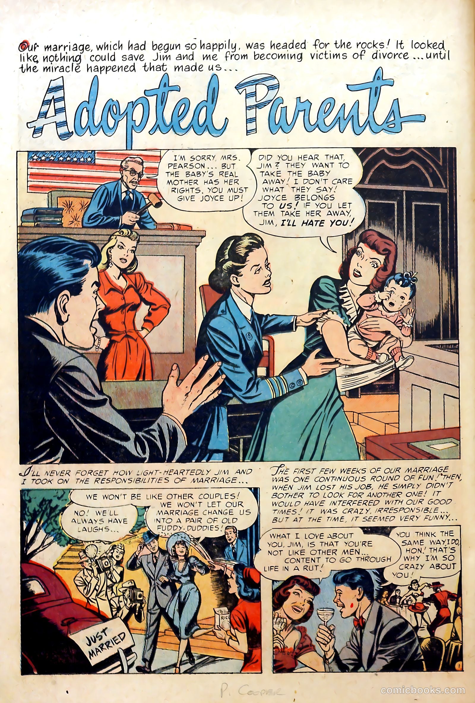 Romantic Marriage #17 (1952) — page 34 of 52