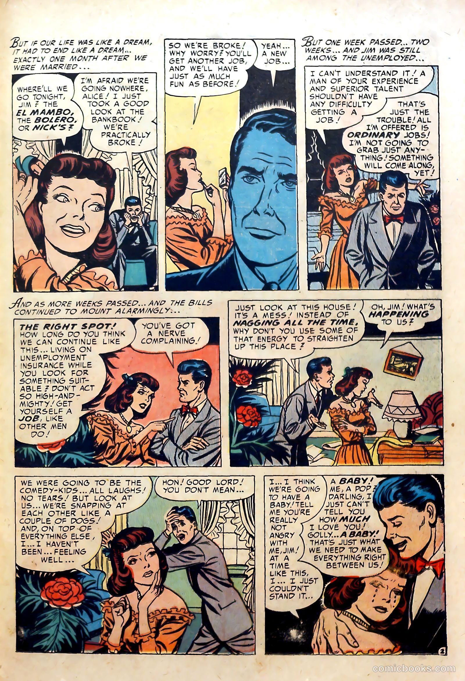Romantic Marriage #17 (1952) — page 35 of 52