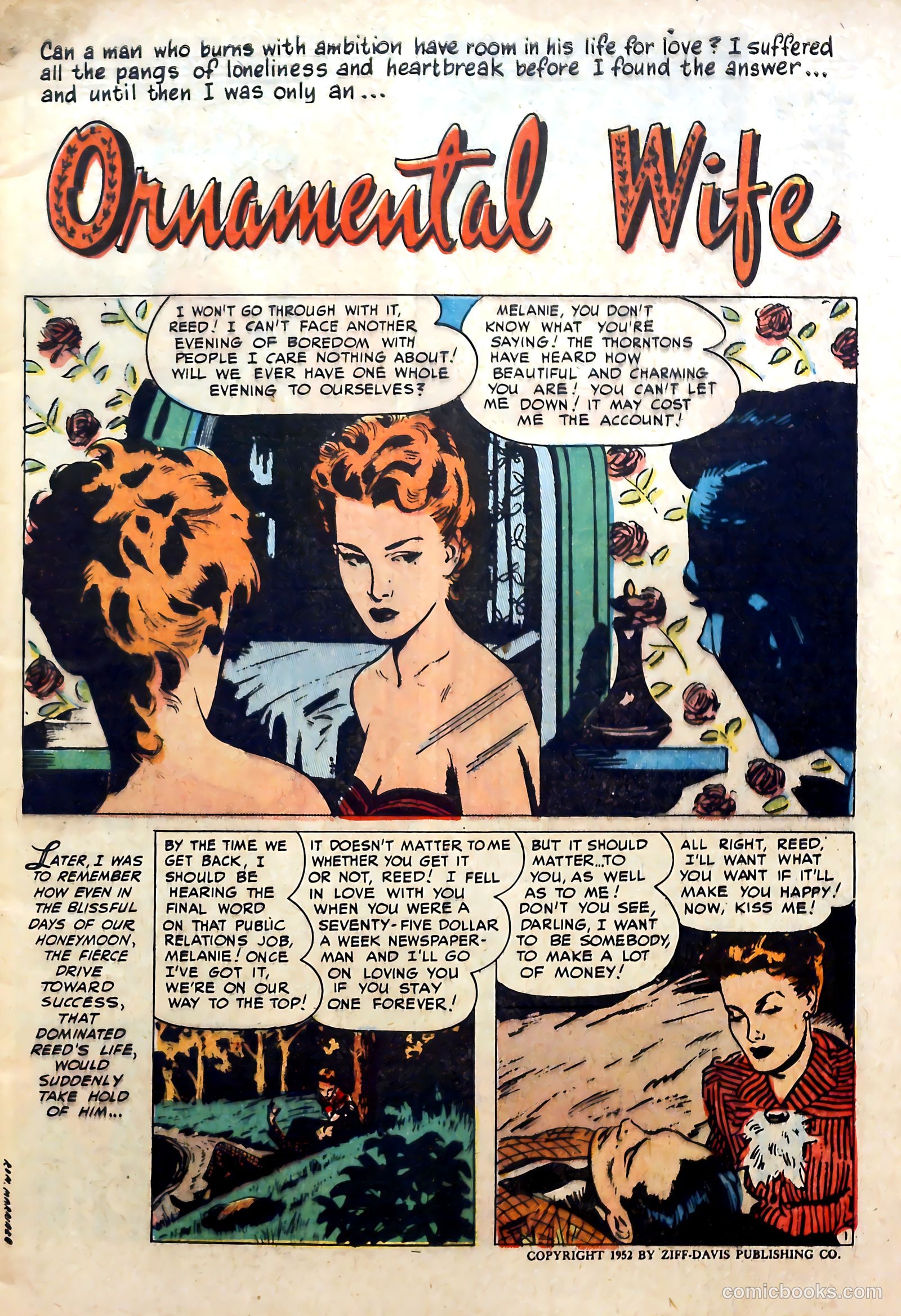 Romantic Marriage #17 (1952) — page 3 of 52
