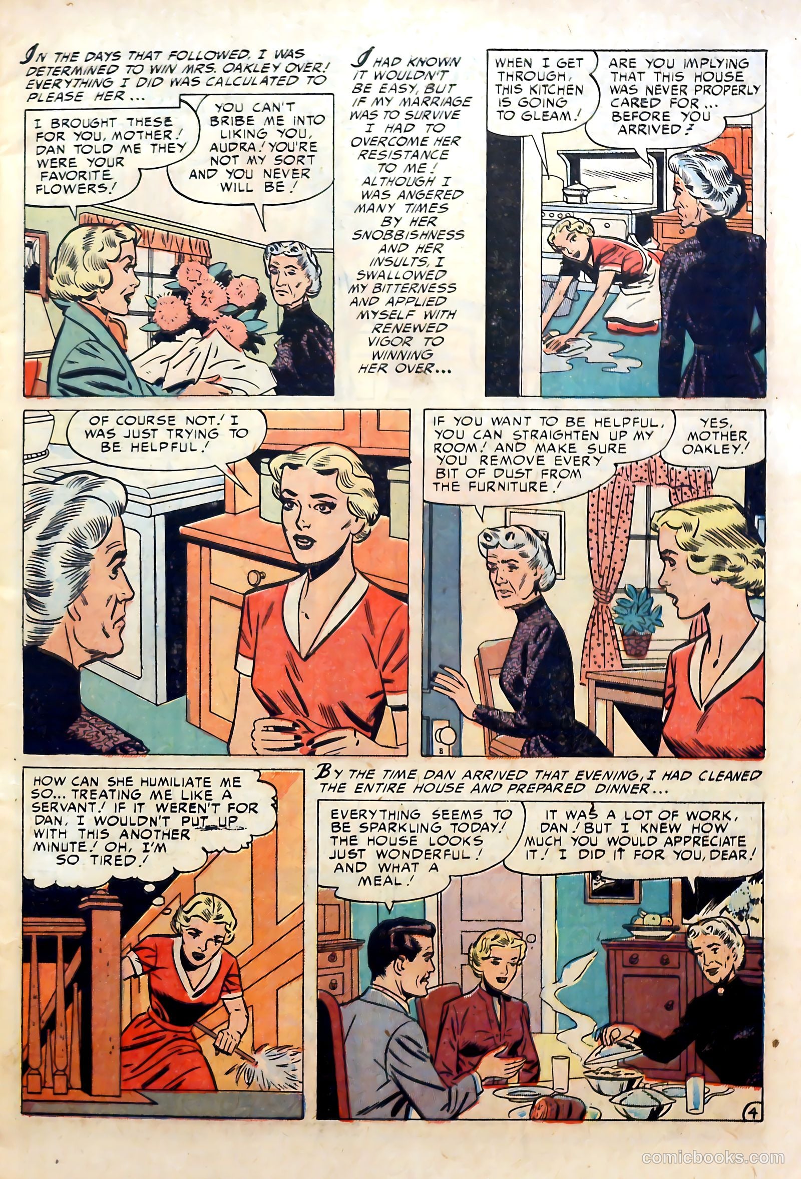 Romantic Marriage #17 (1952) — page 13 of 52