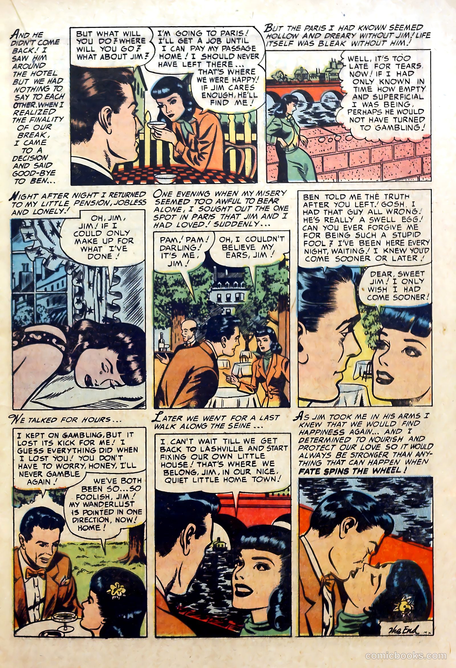 Romantic Marriage #17 (1952) — page 23 of 52