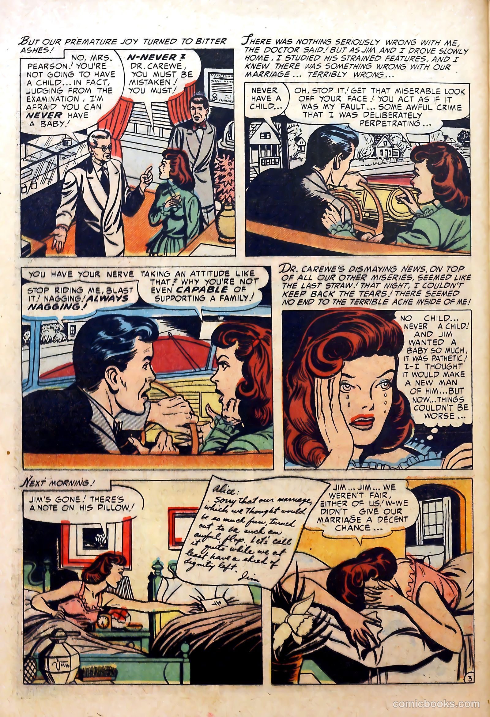 Romantic Marriage #17 (1952) — page 36 of 52