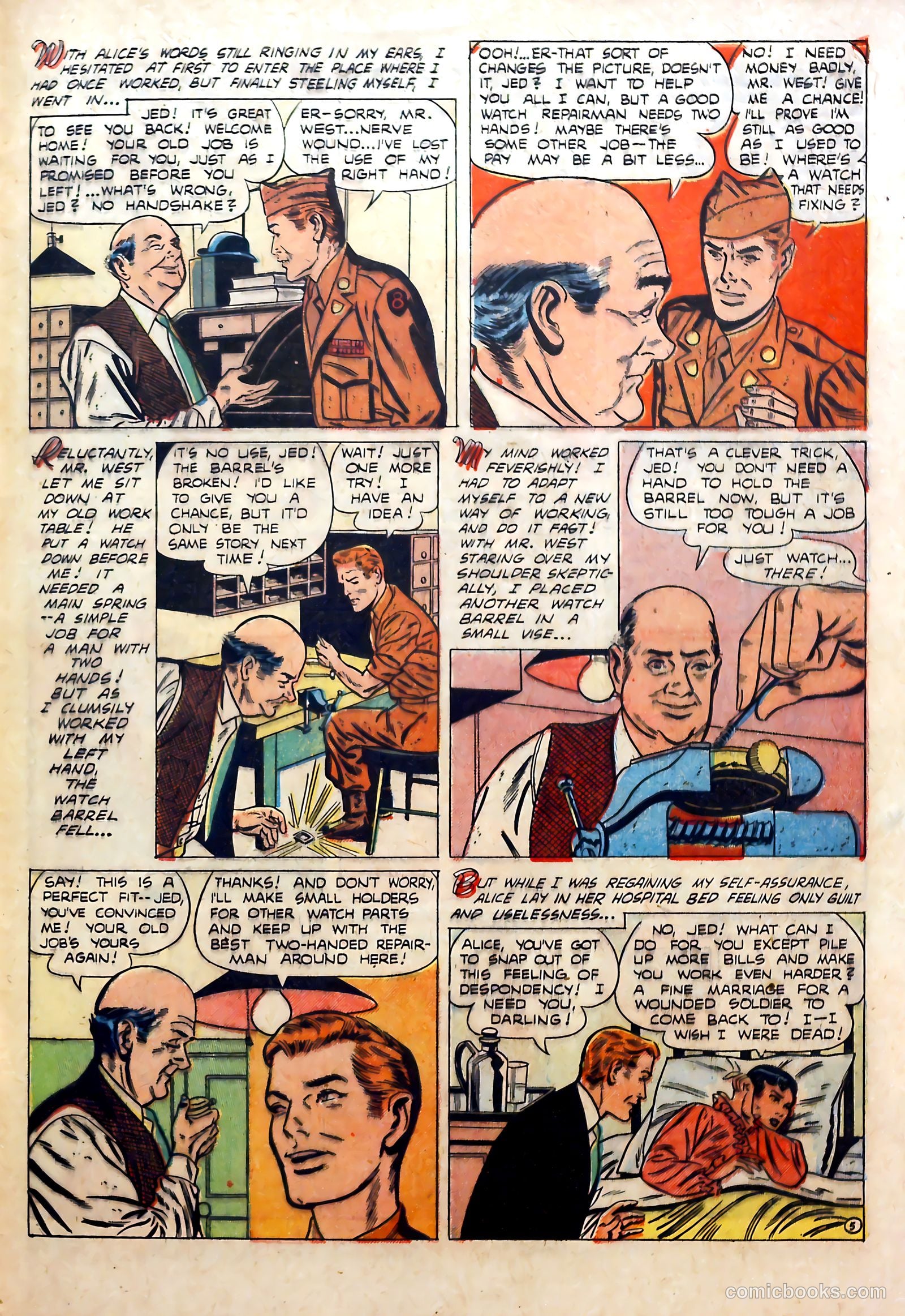 Romantic Marriage #17 (1952) — page 45 of 52