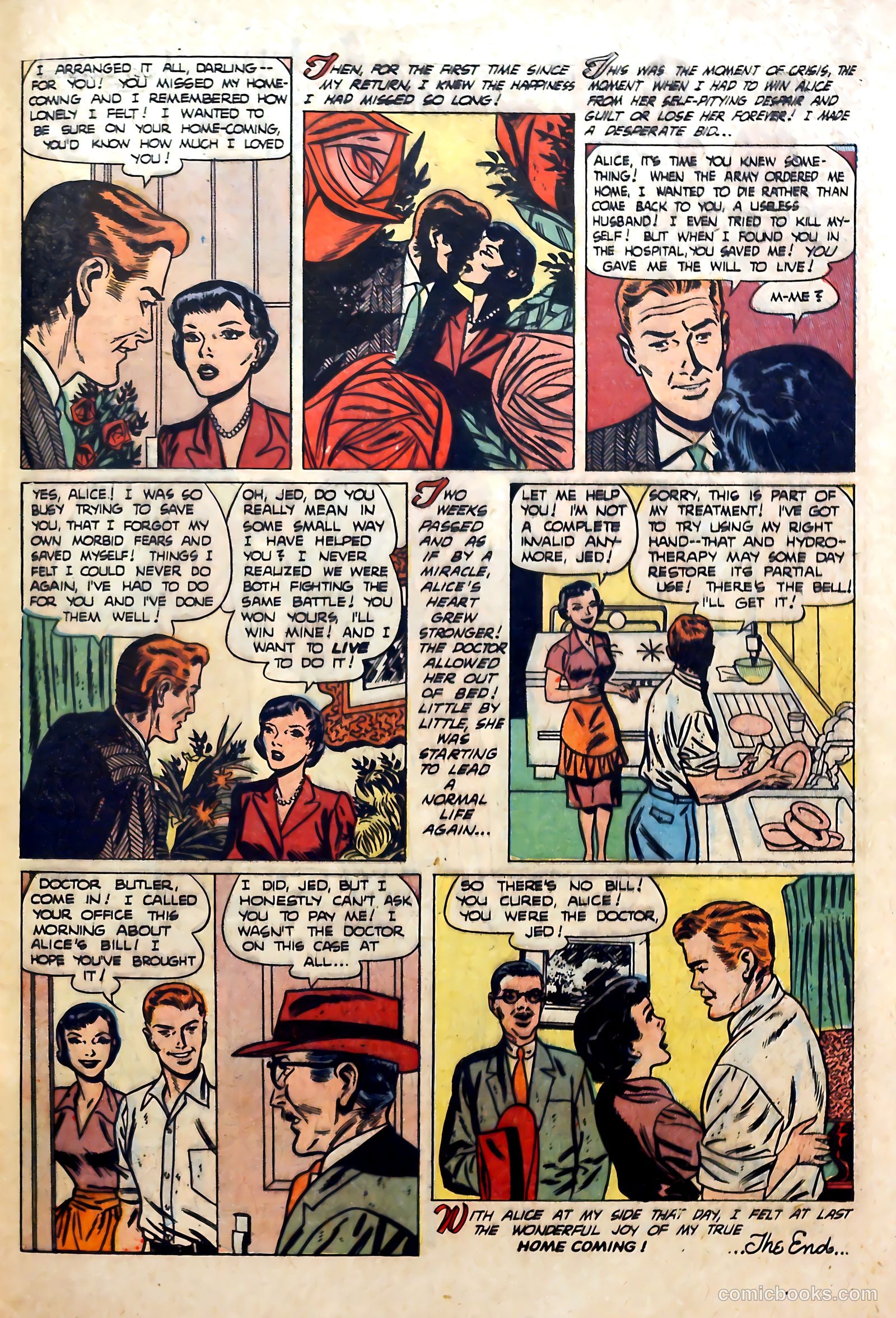 Romantic Marriage #17 (1952) — page 47 of 52