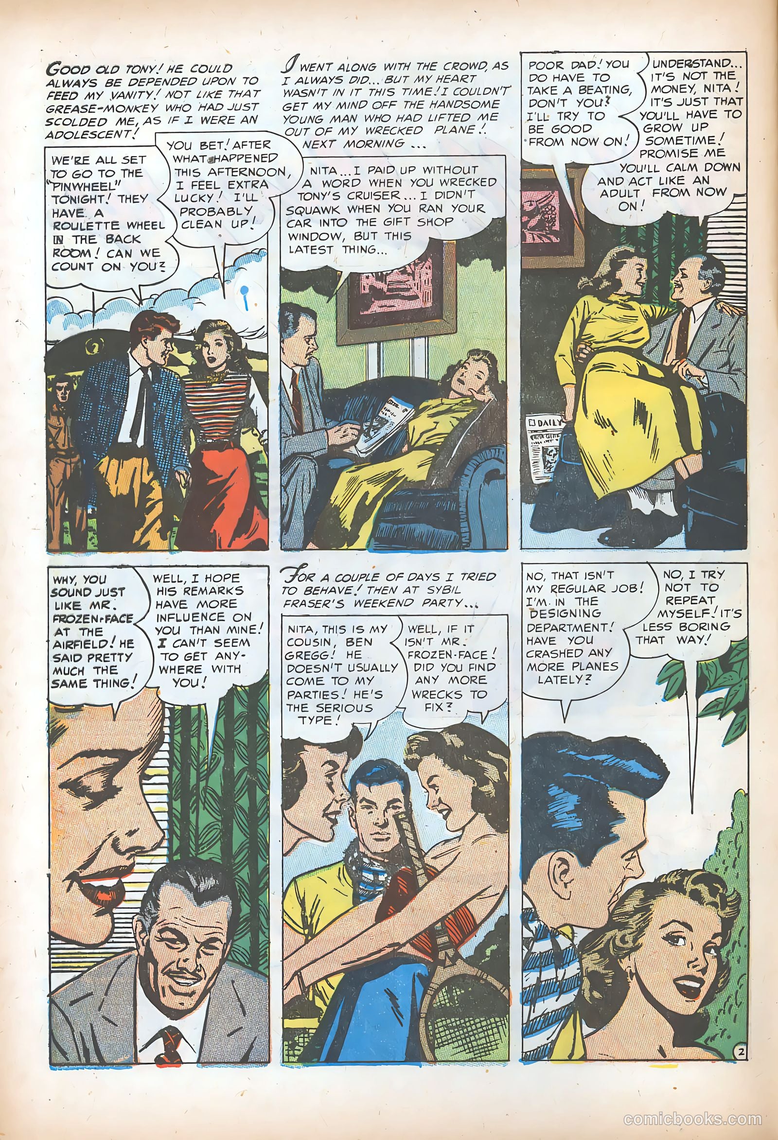 Romantic Marriage #18 (1953) — page 4 of 36