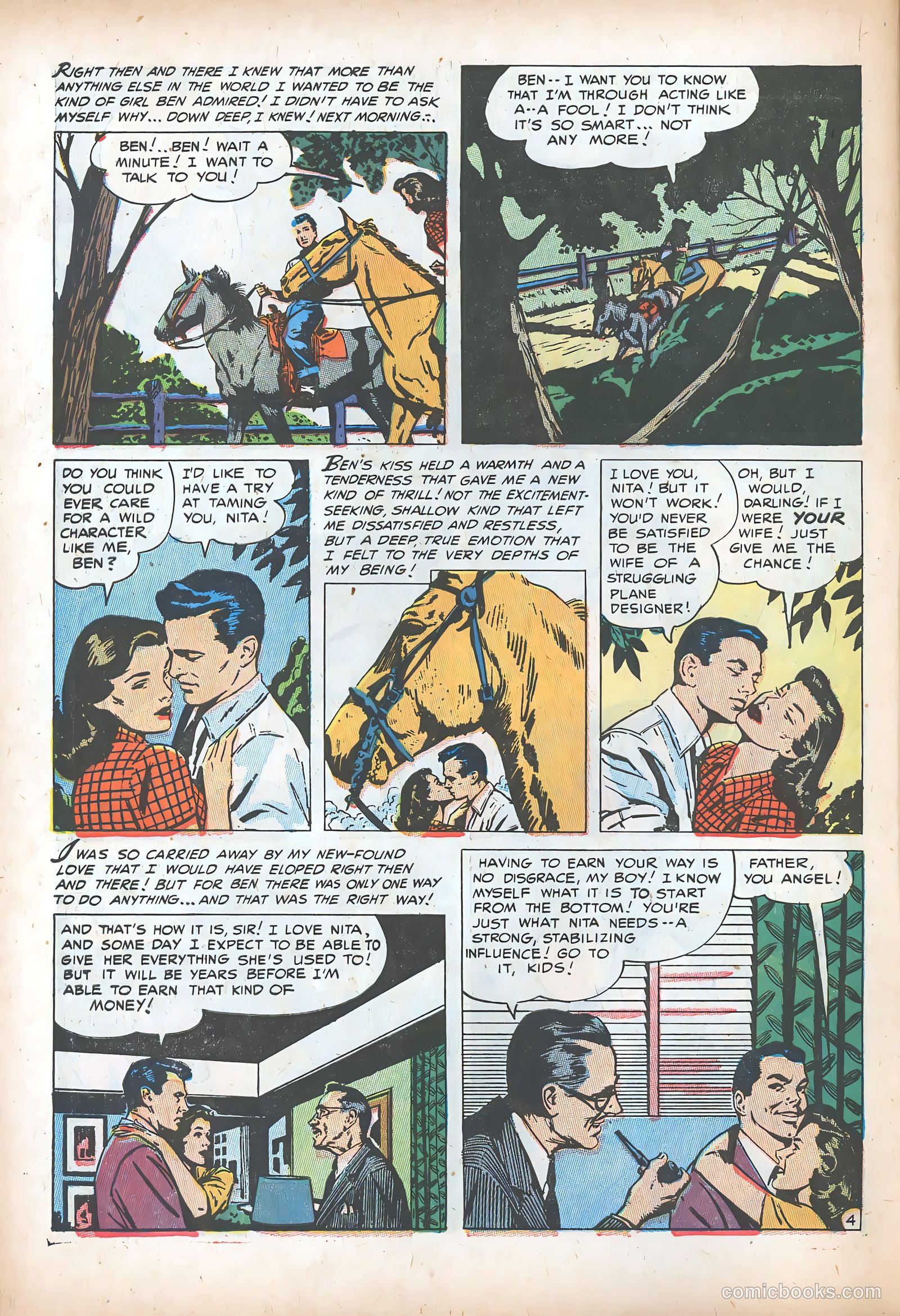 Romantic Marriage #18 (1953) — page 6 of 36