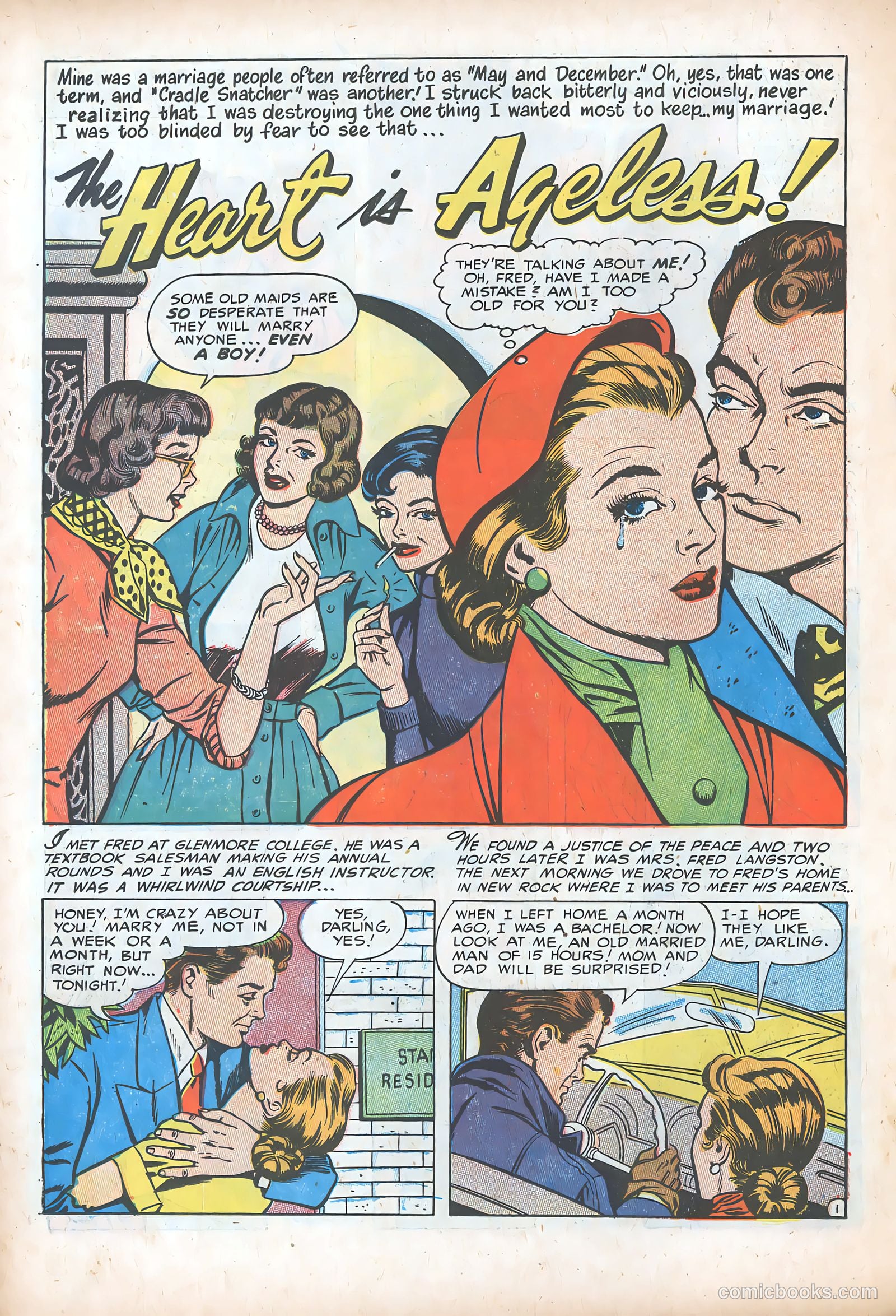 Romantic Marriage #18 (1953) — page 18 of 36