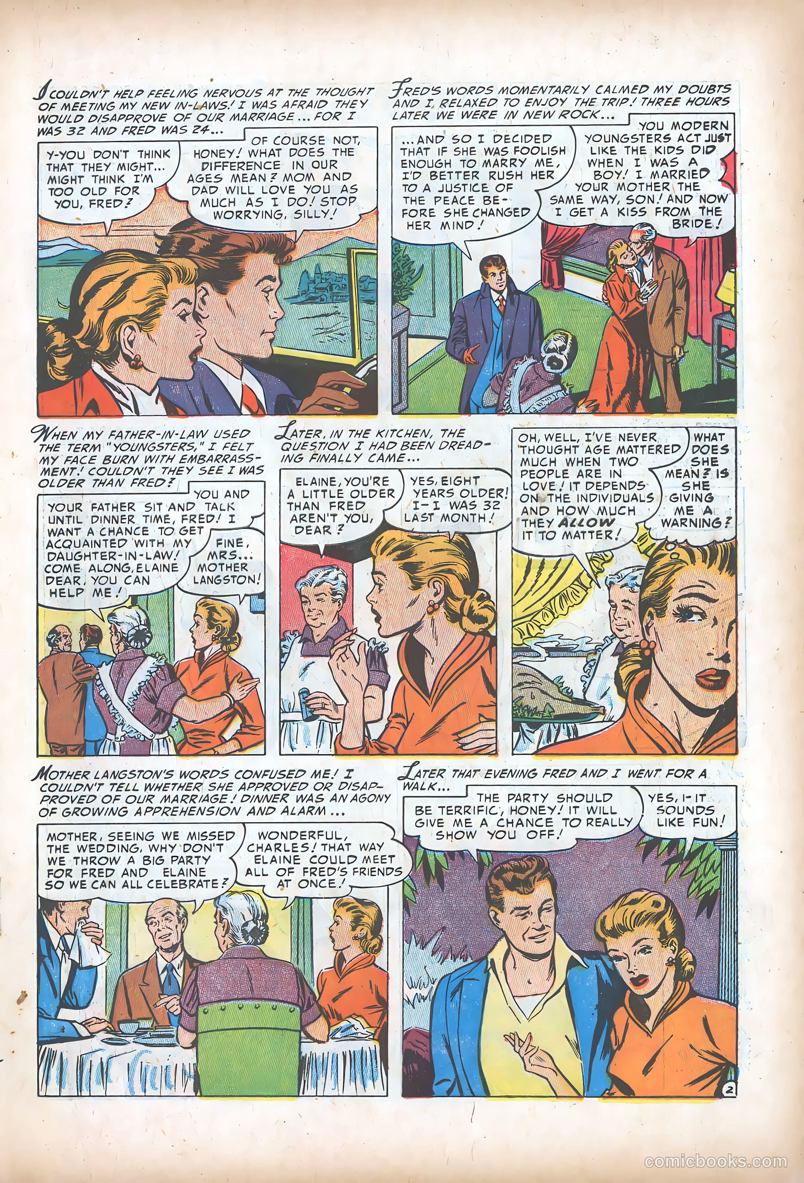 Romantic Marriage #18 (1953) — page 19 of 36