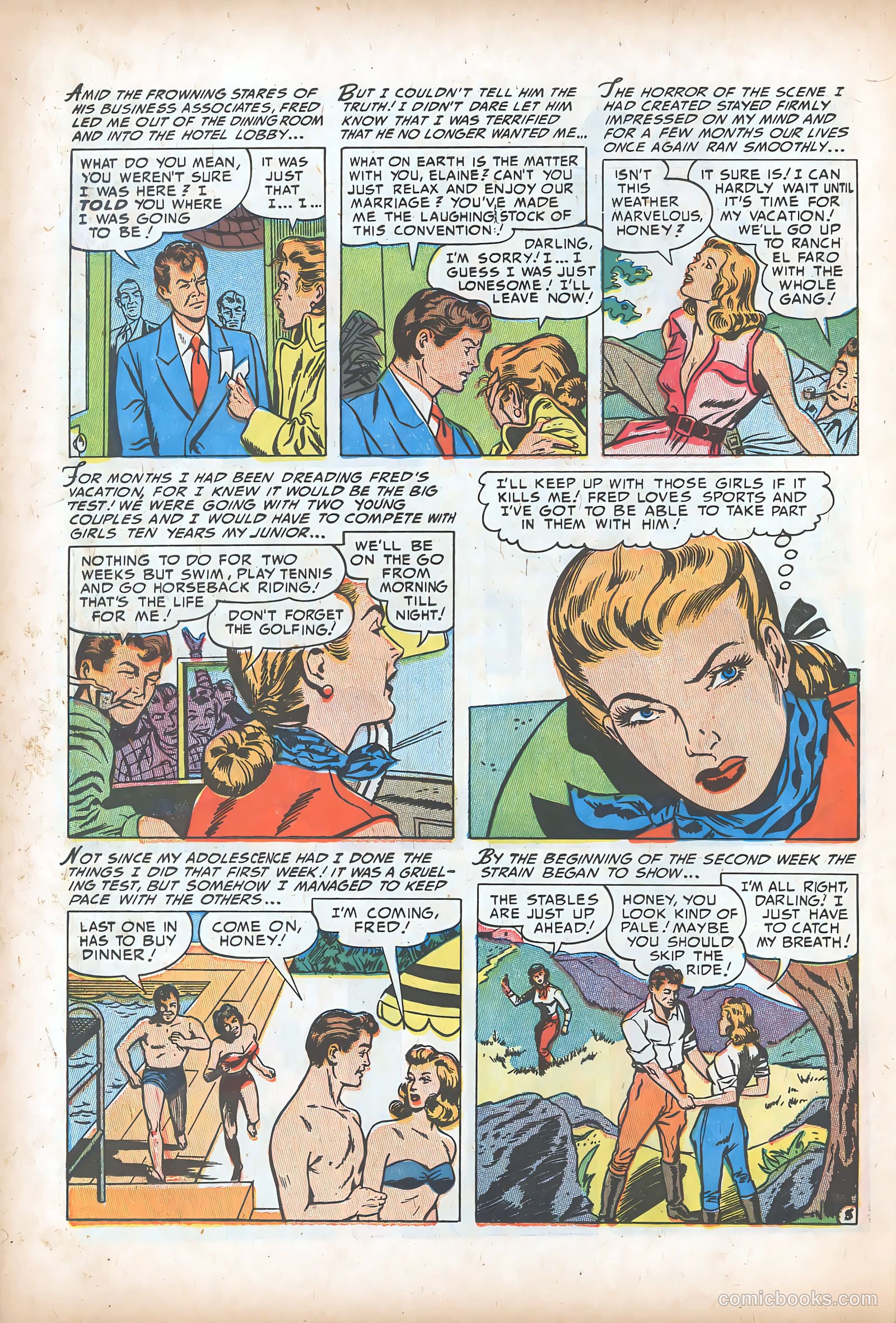 Romantic Marriage #18 (1953) — page 22 of 36