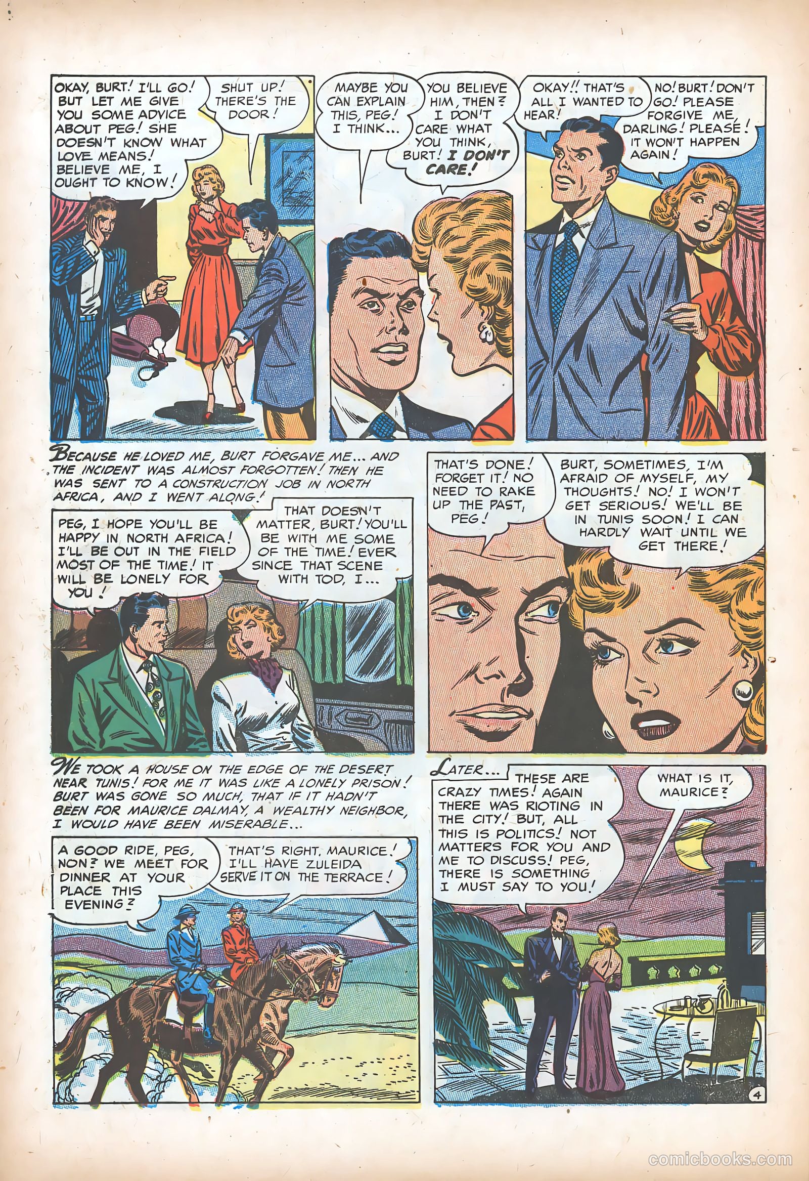 Romantic Marriage #18 (1953) — page 32 of 36