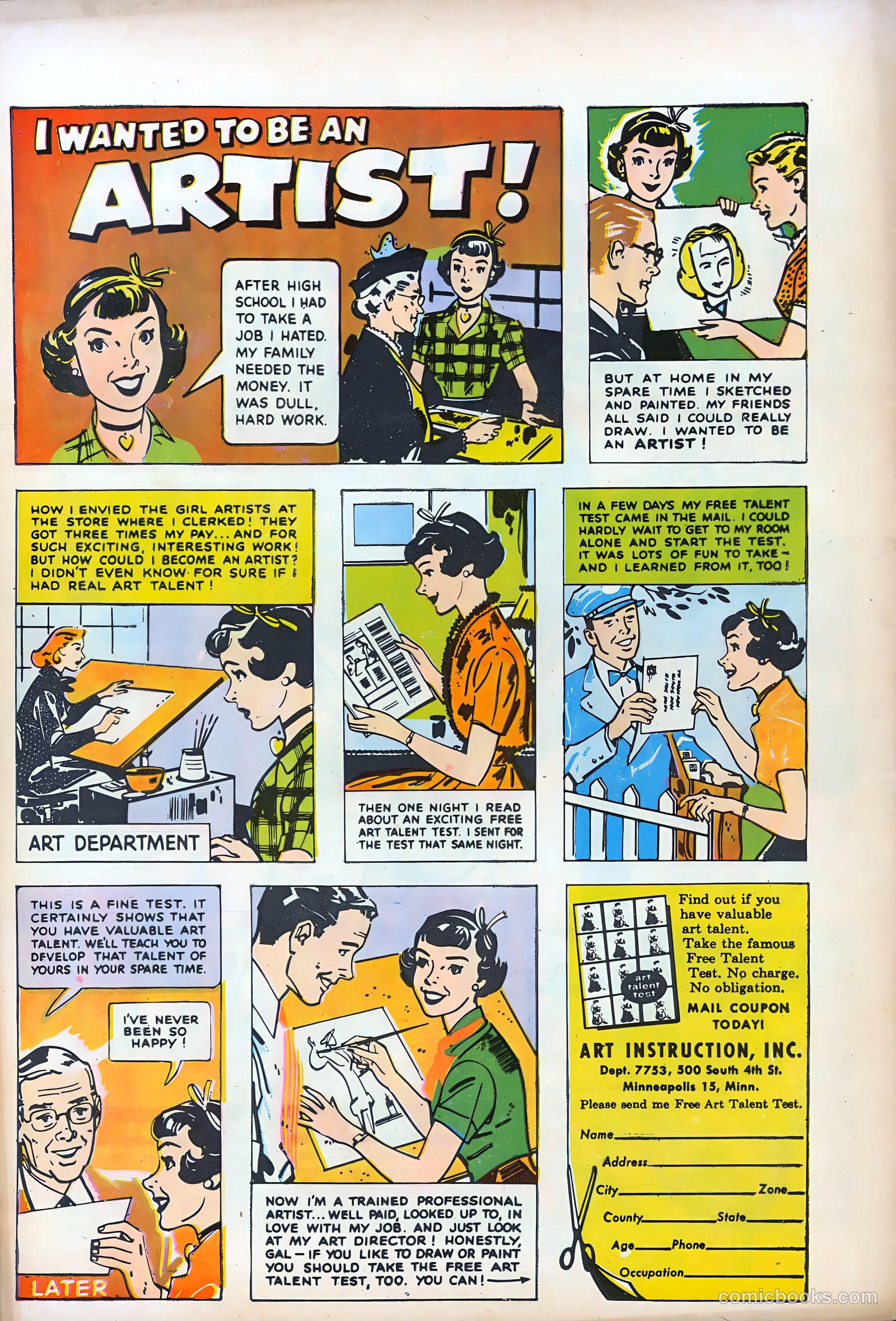 Romantic Marriage #18 (1953) — page 36 of 36