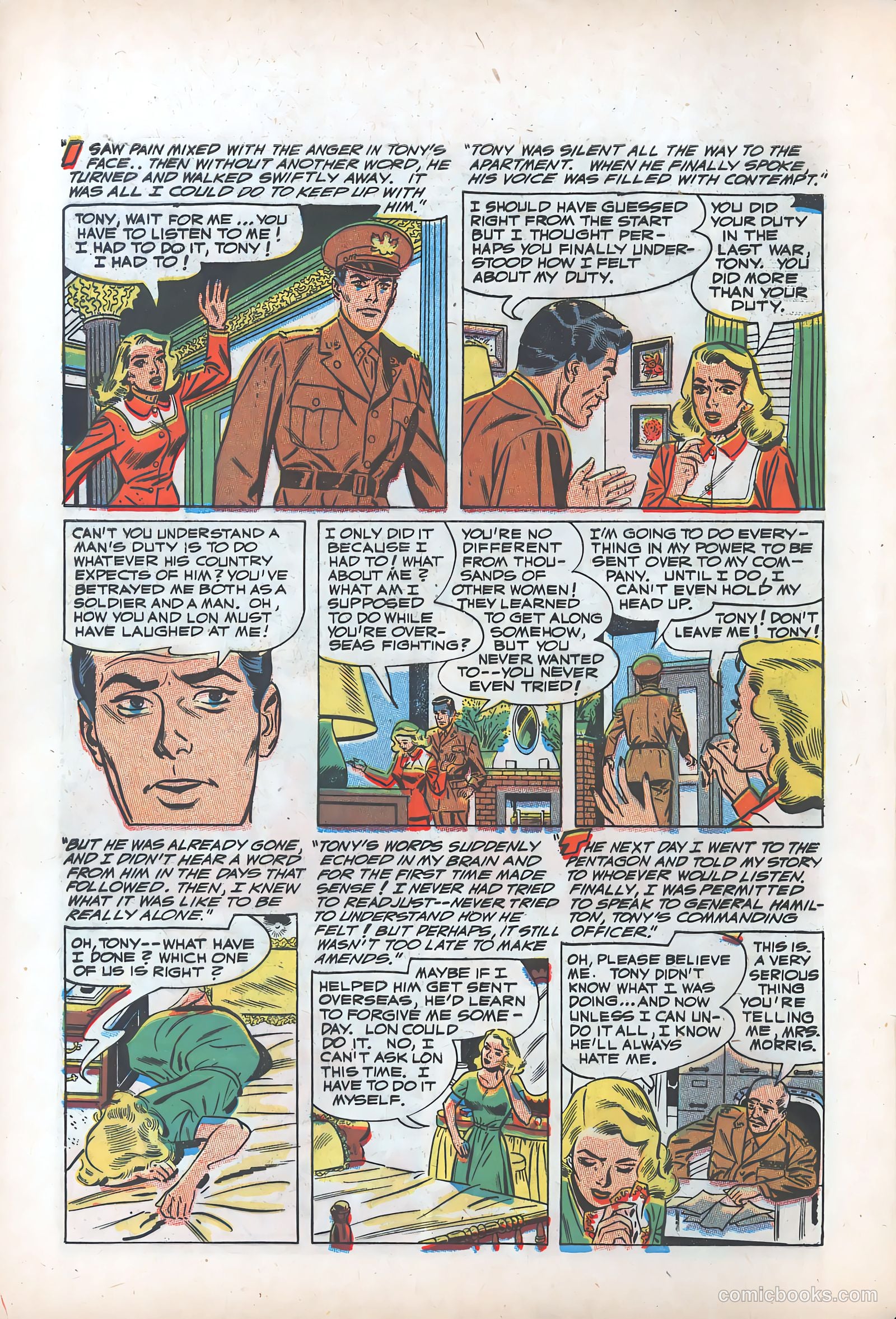 Romantic Marriage #19 (1953) — page 8 of 36