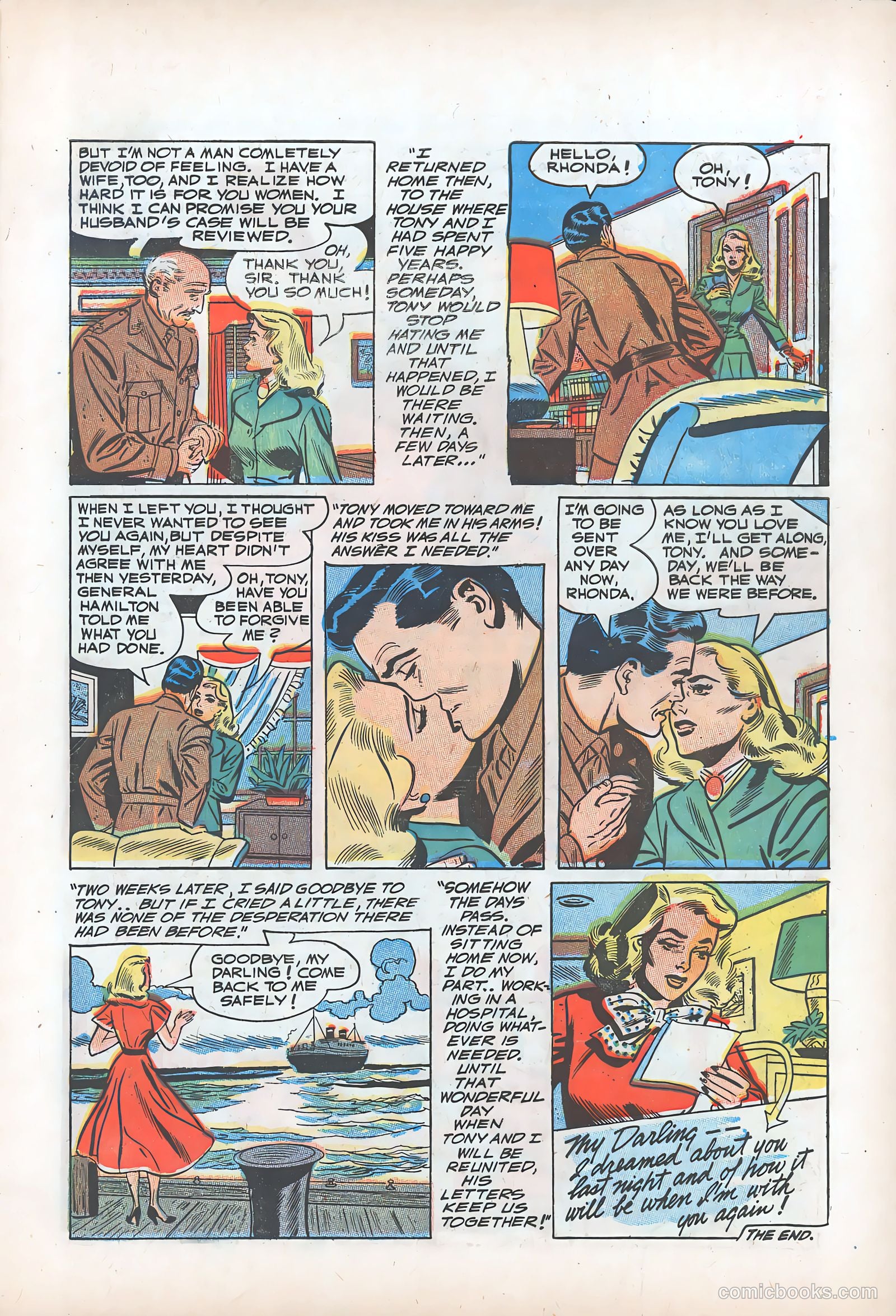 Romantic Marriage #19 (1953) — page 9 of 36