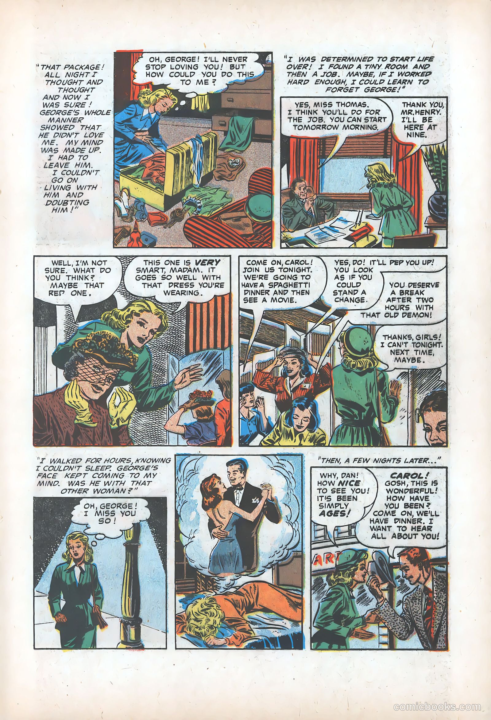 Romantic Marriage #19 (1953) — page 21 of 36