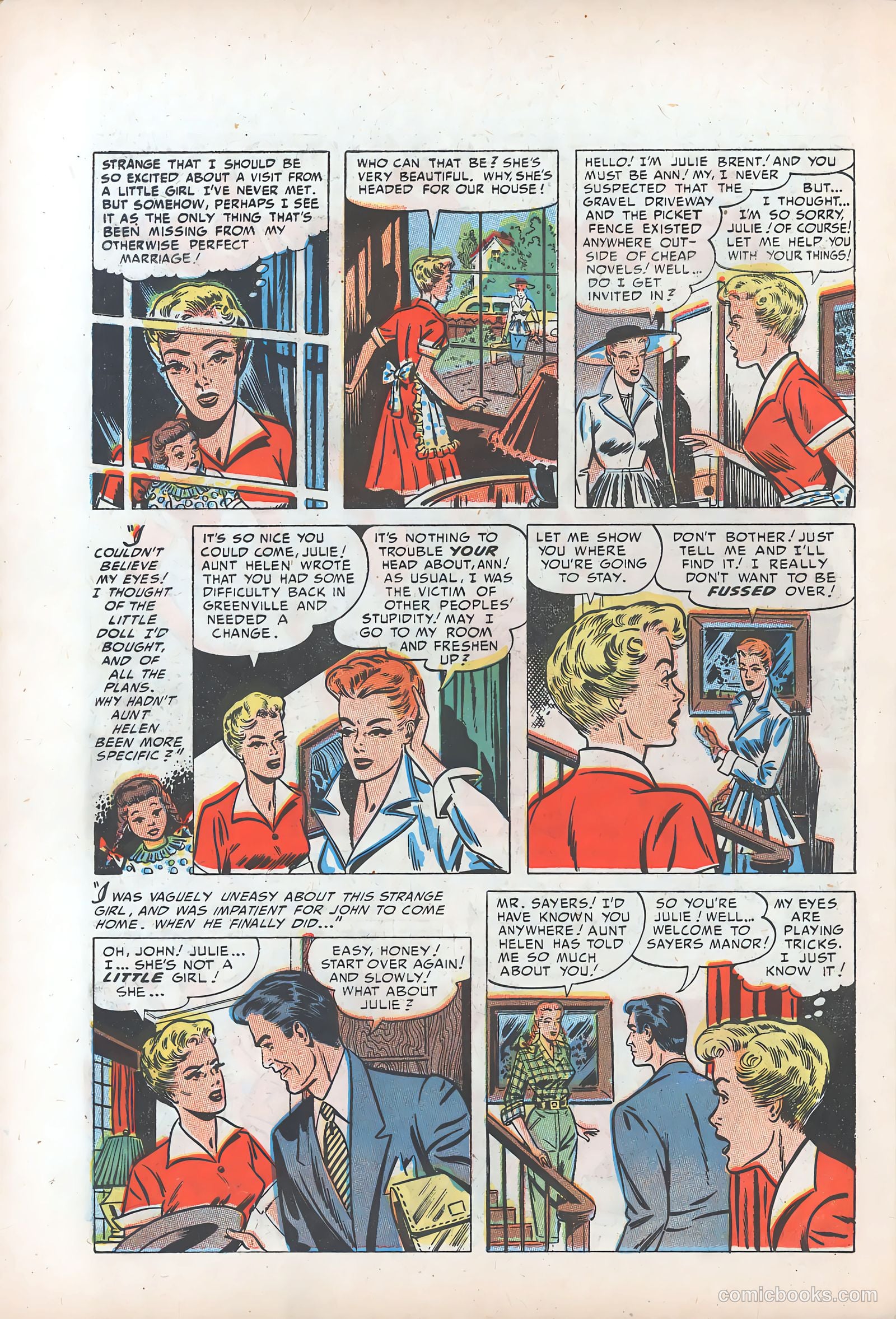 Romantic Marriage #19 (1953) — page 28 of 36