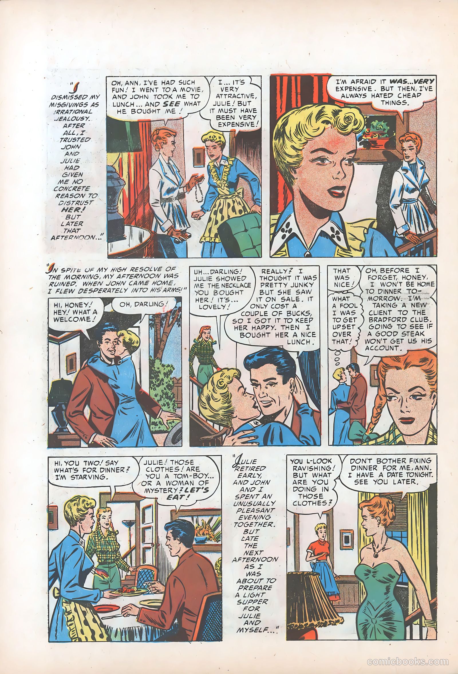 Romantic Marriage #19 (1953) — page 30 of 36
