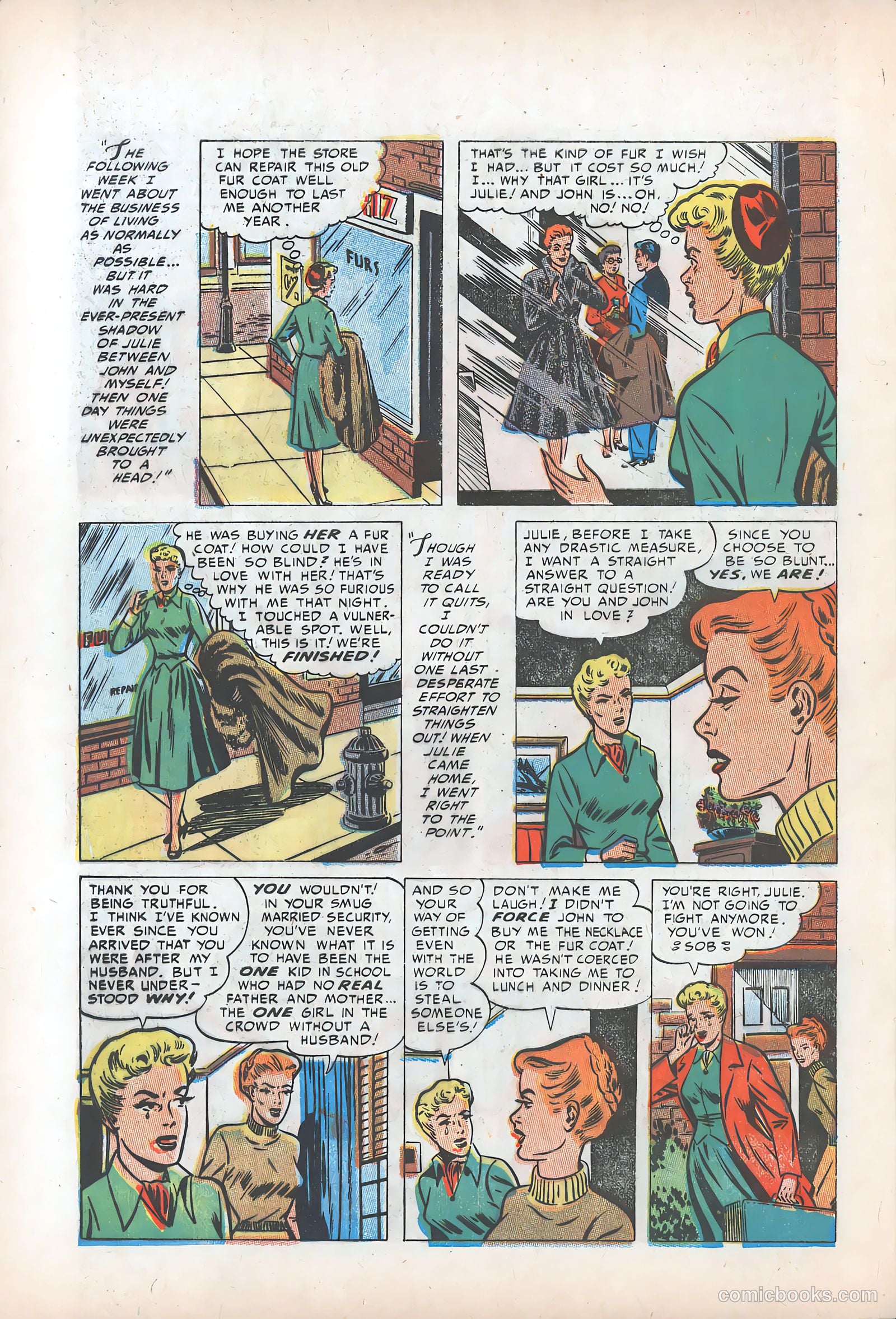 Romantic Marriage #19 (1953) — page 32 of 36