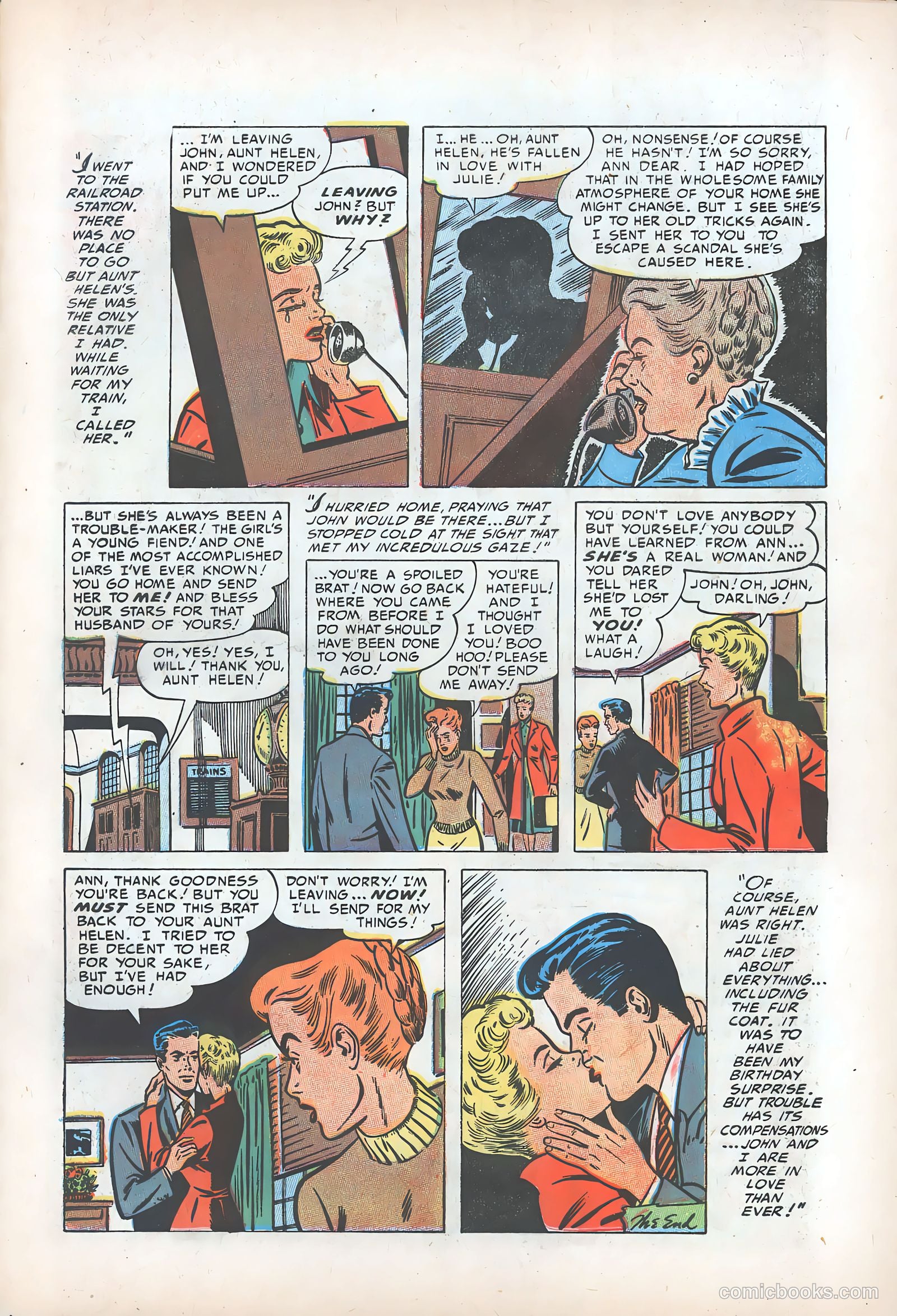 Romantic Marriage #19 (1953) — page 33 of 36