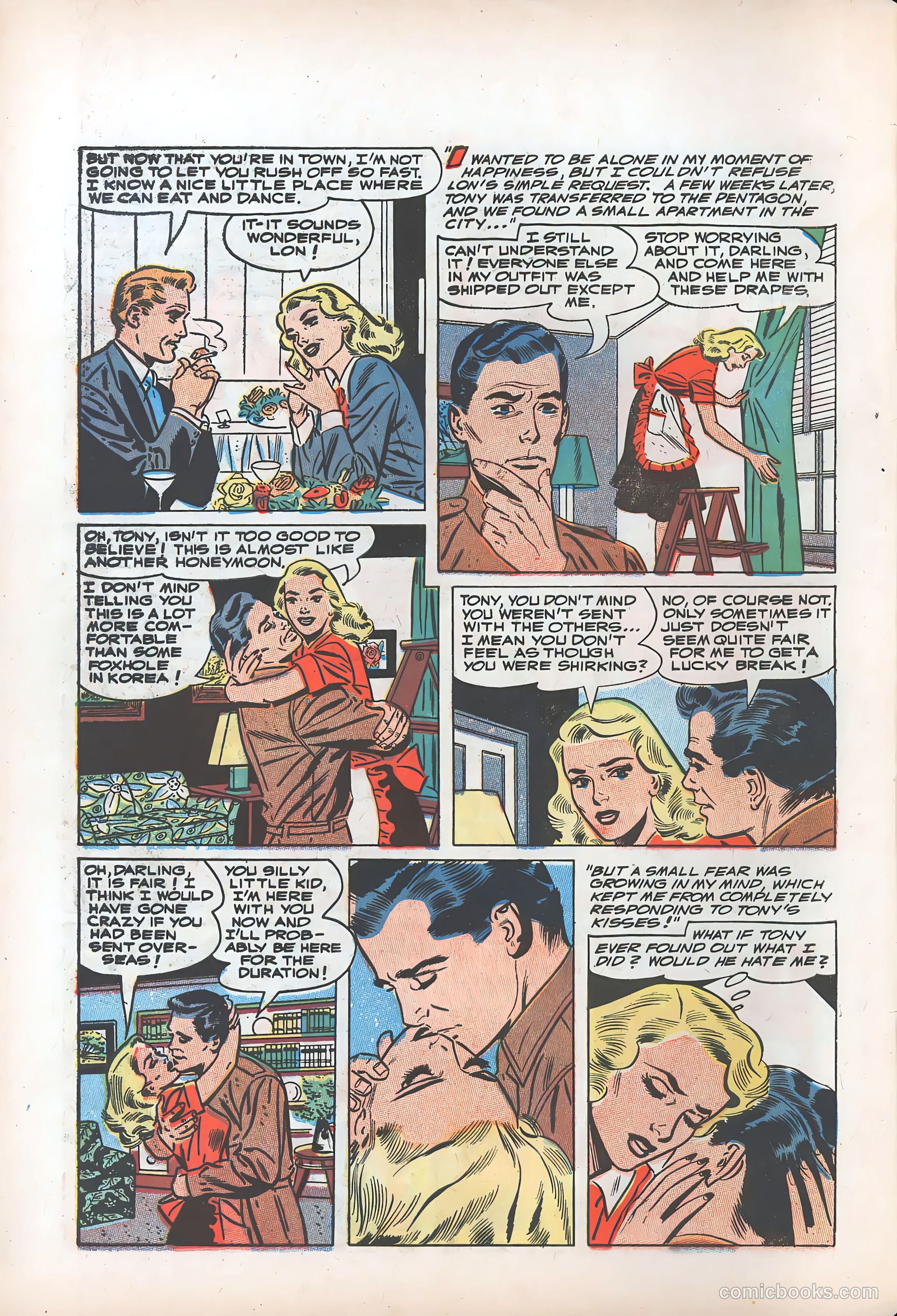 Romantic Marriage #19 (1953) — page 6 of 36