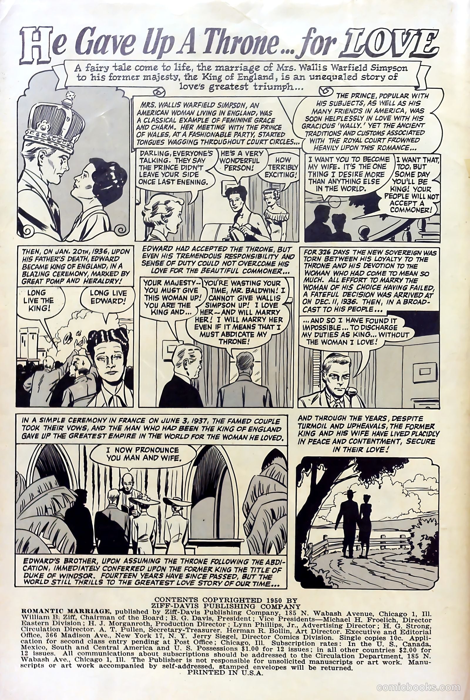 Romantic Marriage #2 (1950) — page 2 of 52