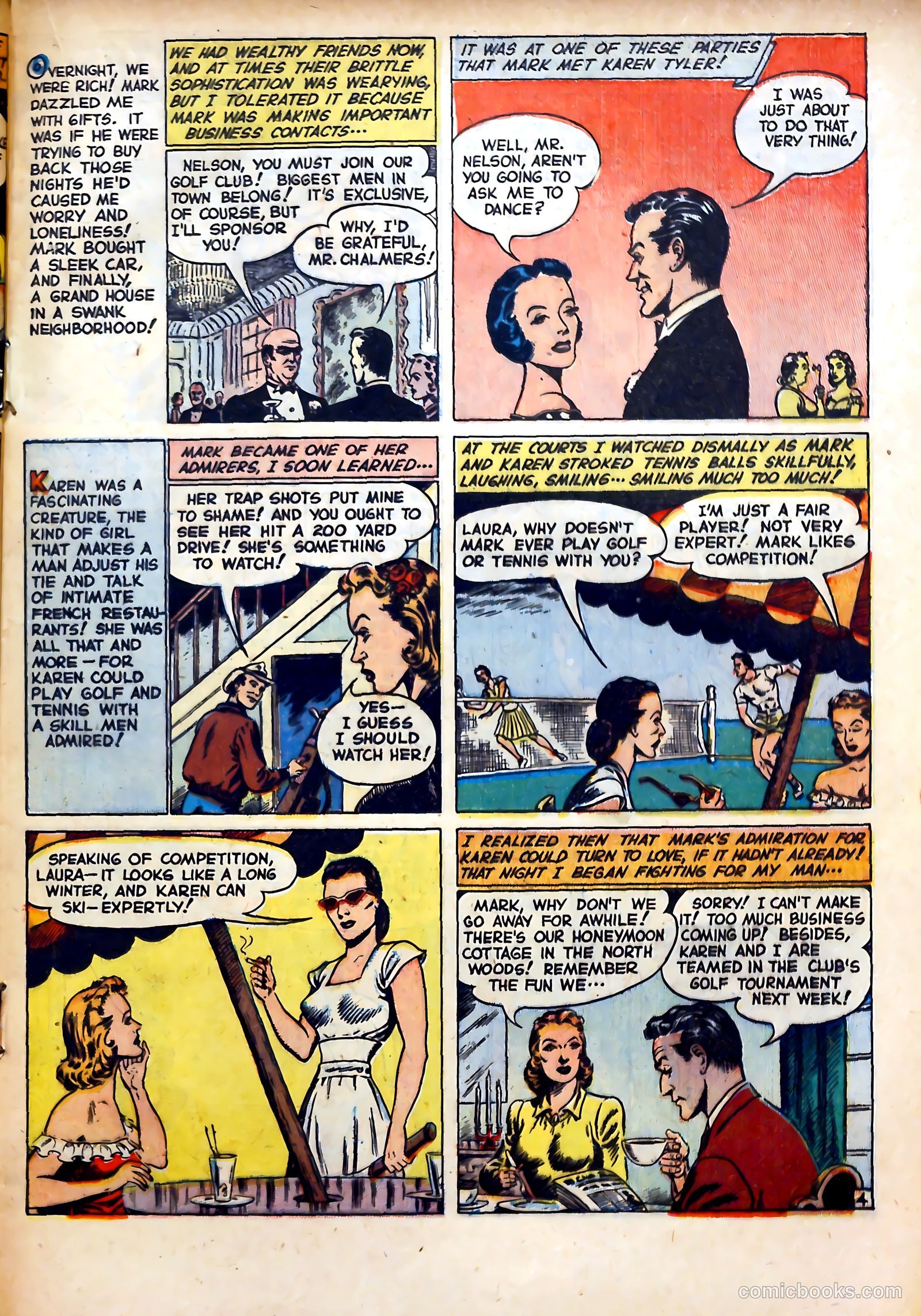 Romantic Marriage #2 (1950) — page 21 of 52