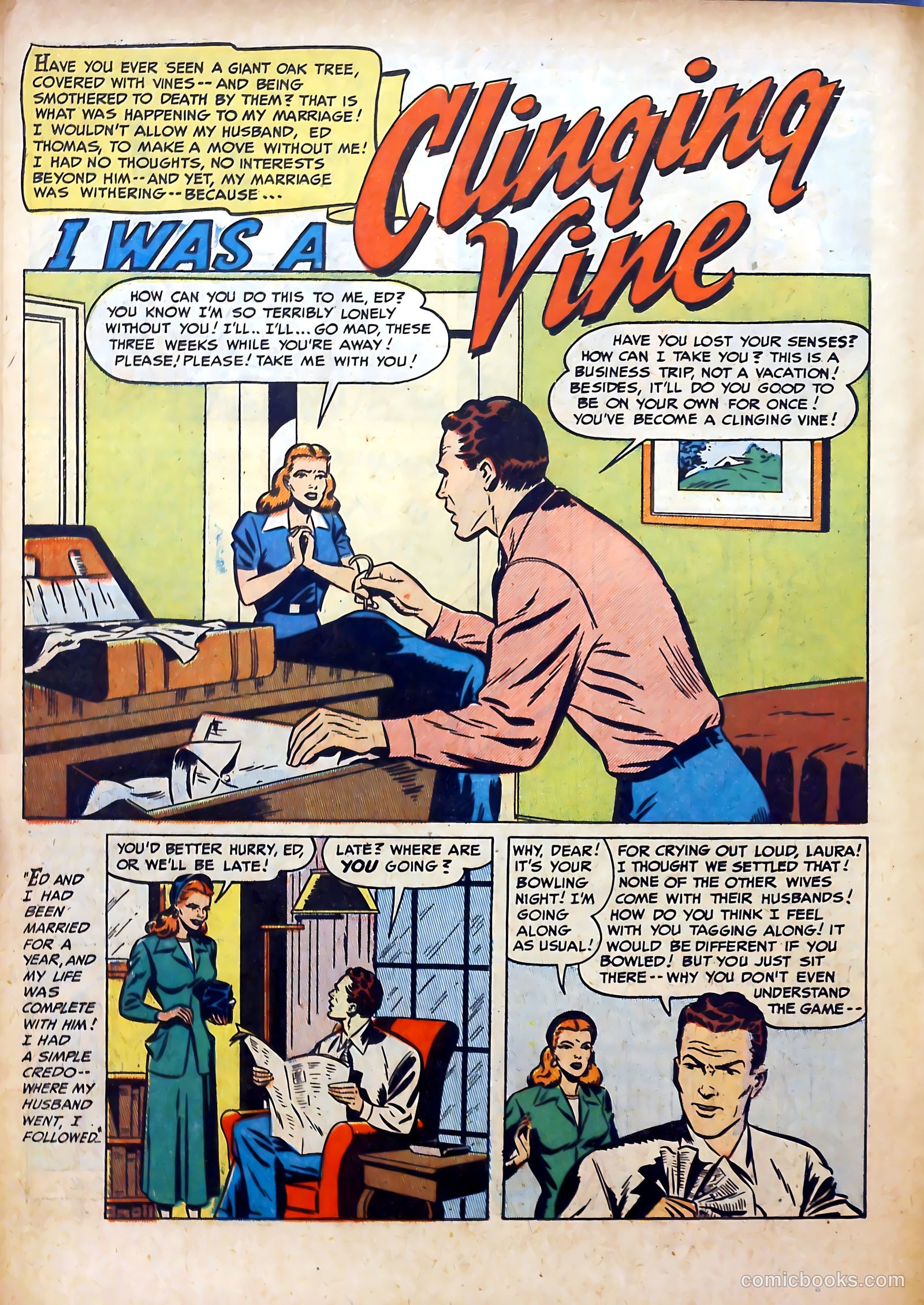 Romantic Marriage #2 (1950) — page 34 of 52
