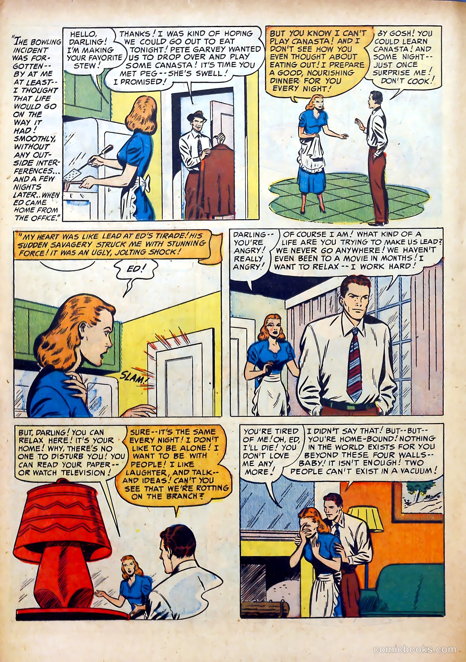 Romantic Marriage #2 (1950) — page 36 of 52
