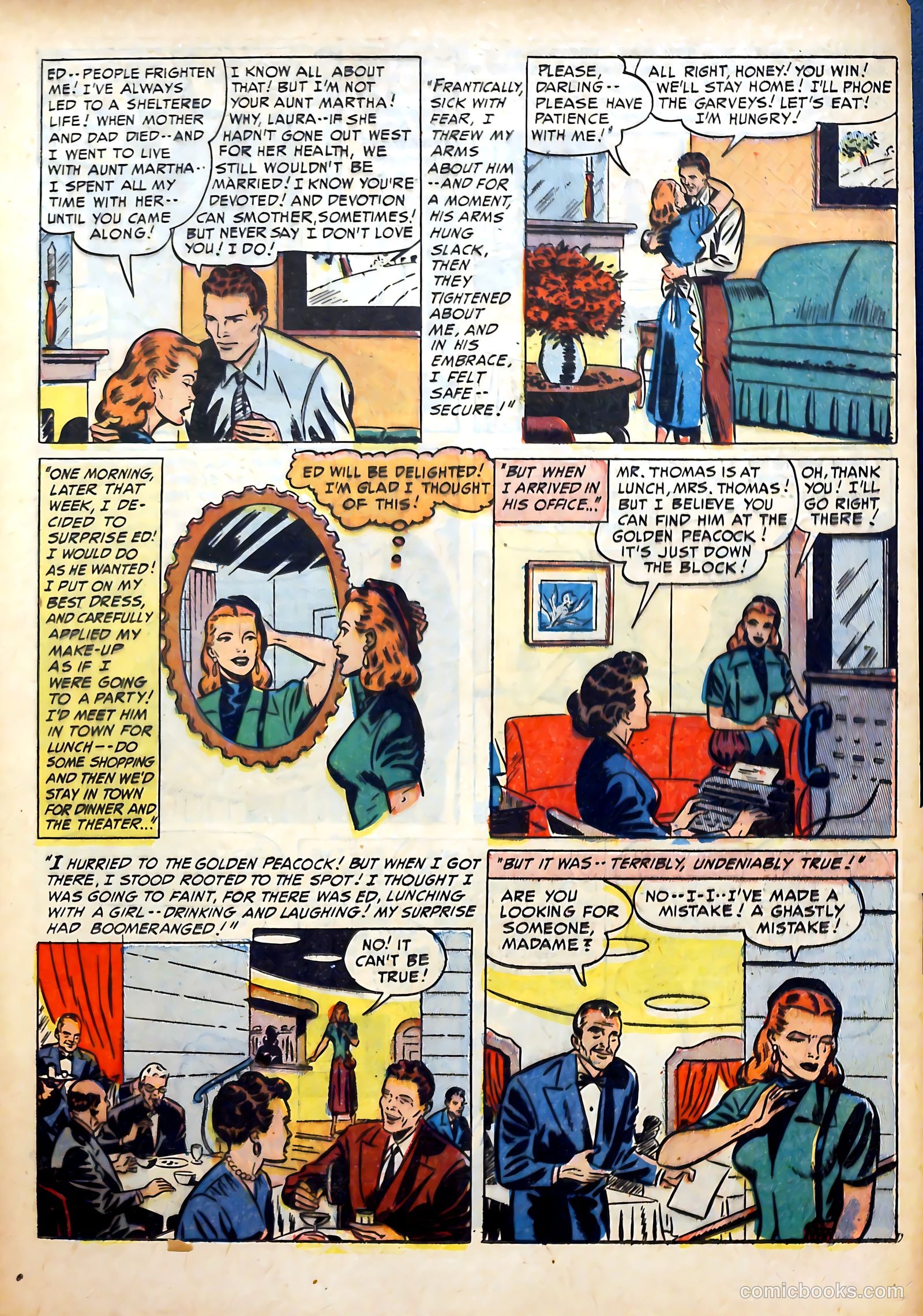 Romantic Marriage #2 (1950) — page 37 of 52