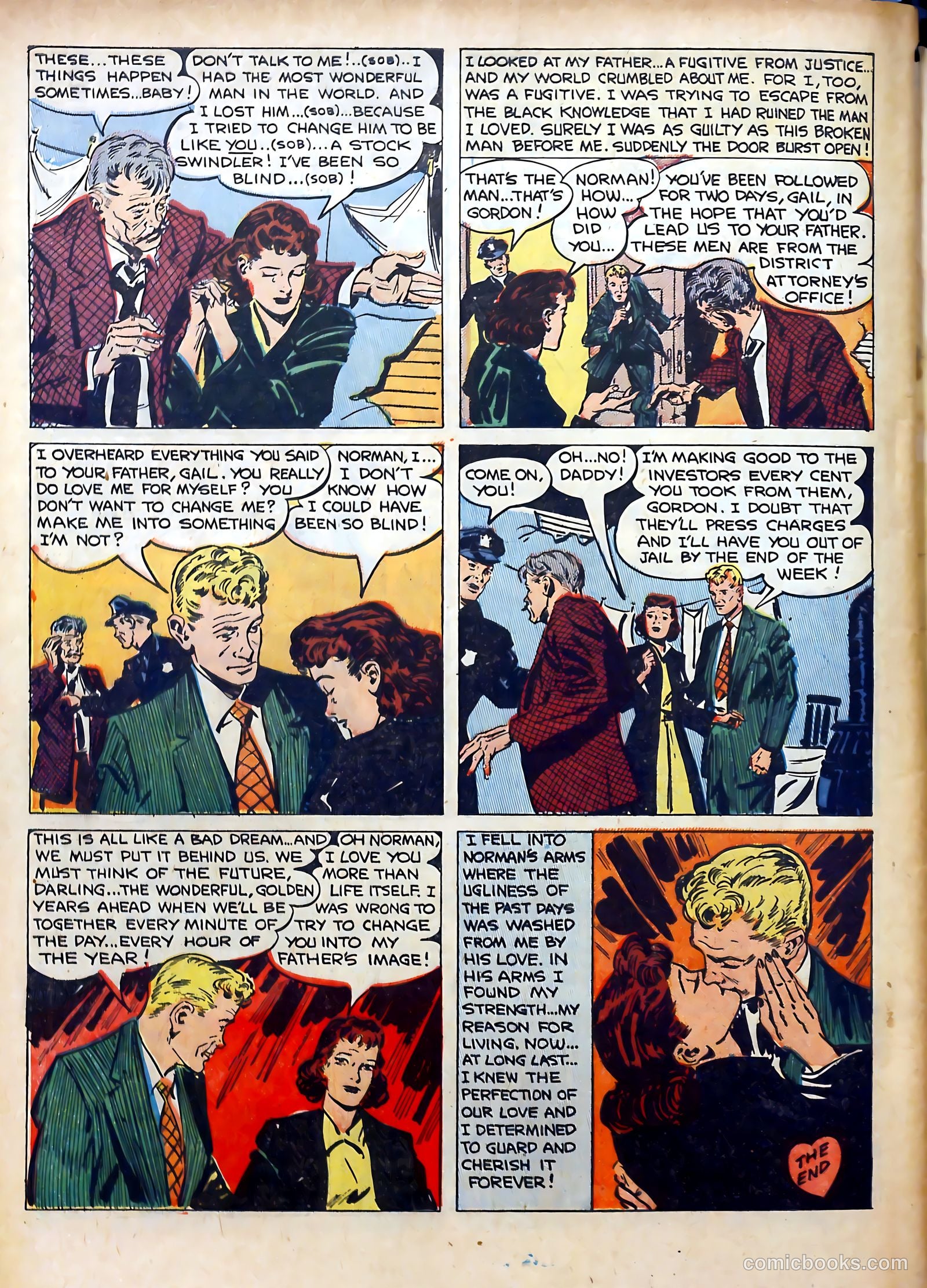 Romantic Marriage #2 (1950) — page 50 of 52