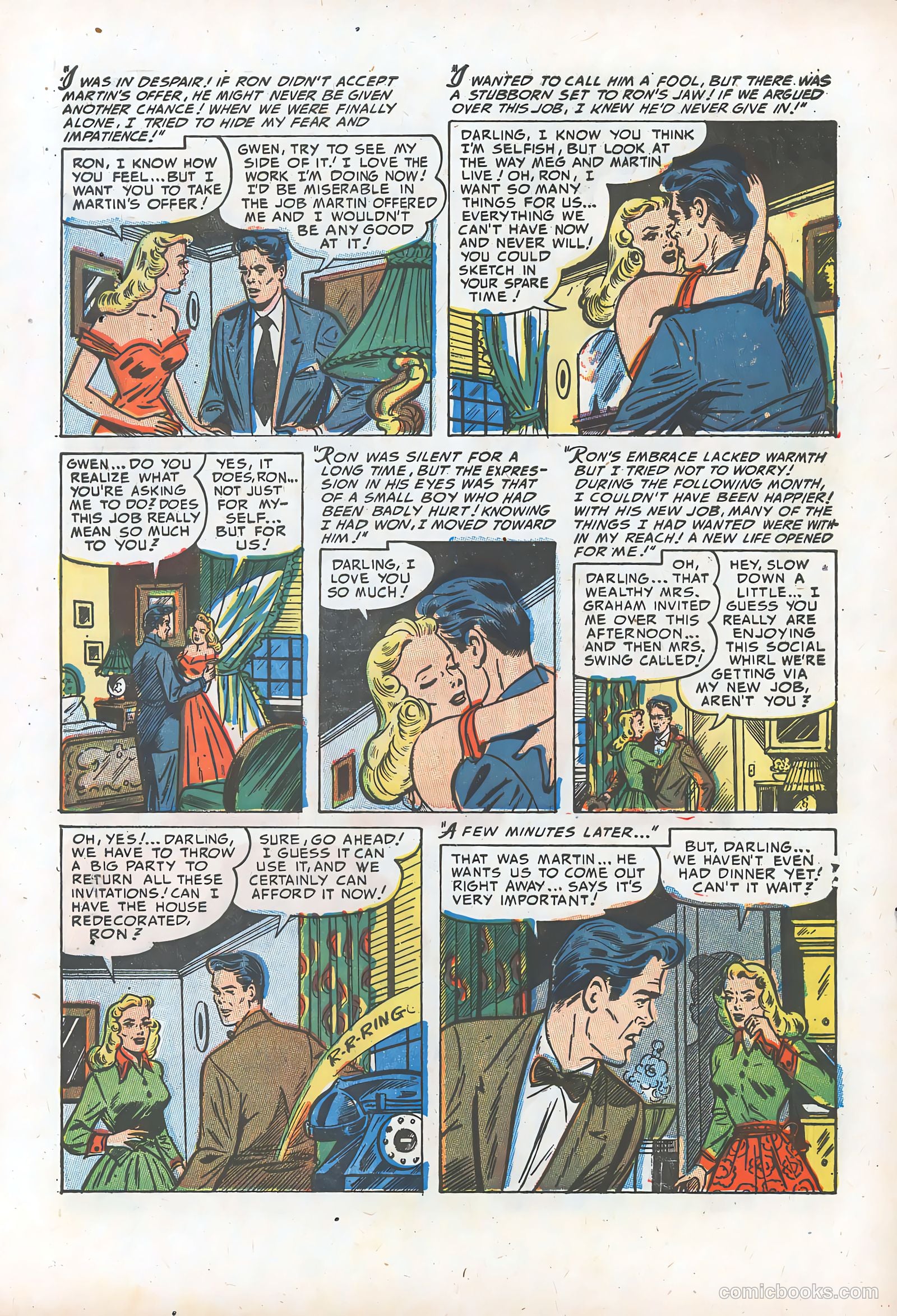 Romantic Marriage #20 (1954) — page 5 of 36